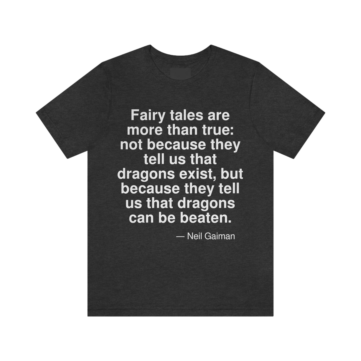 Gaiman Dragons Aa adult t-shirt