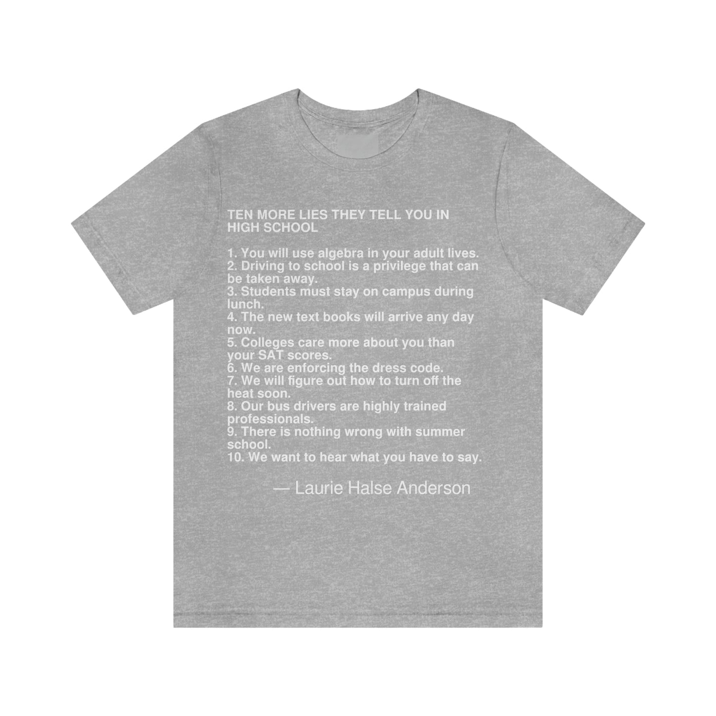 Anderson School2 Aa adult t-shirt