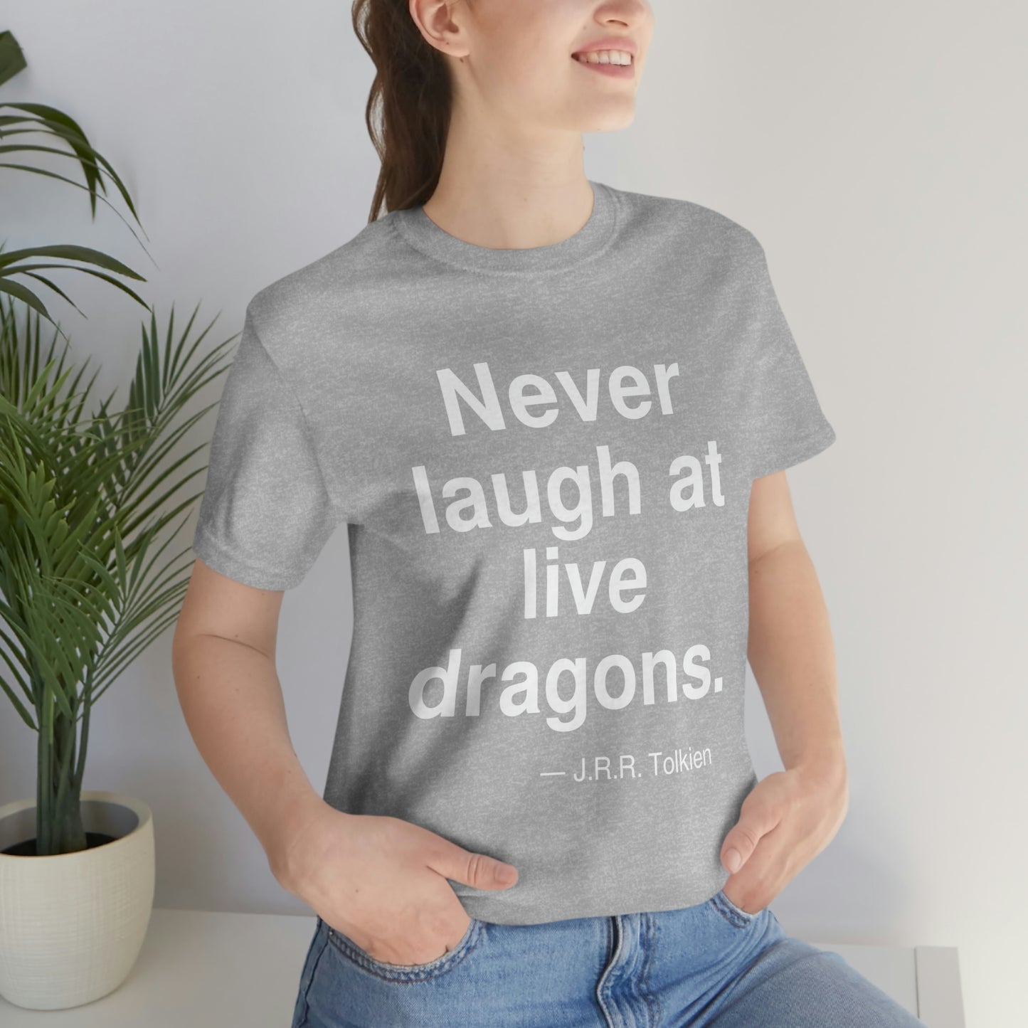 Tolkien Never Aa adult t-shirt