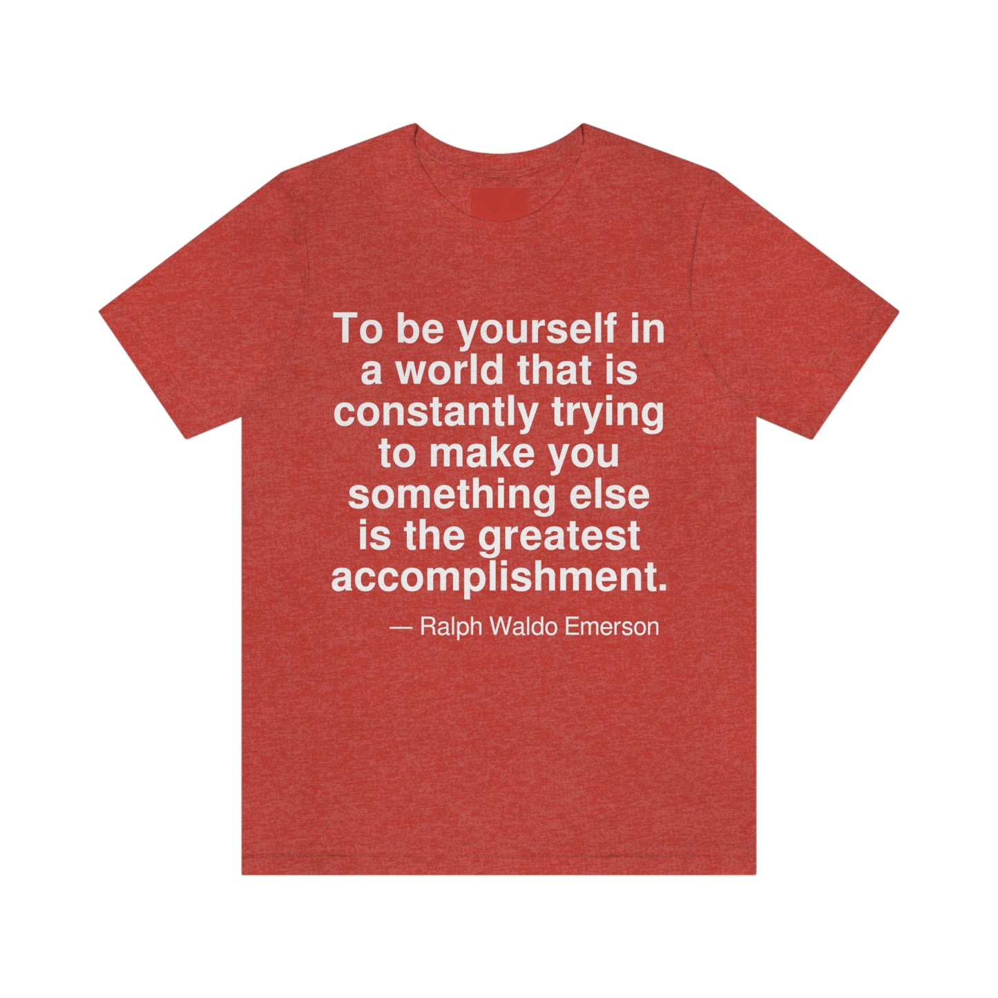 Emerson Yourself Aa adult t-shirt