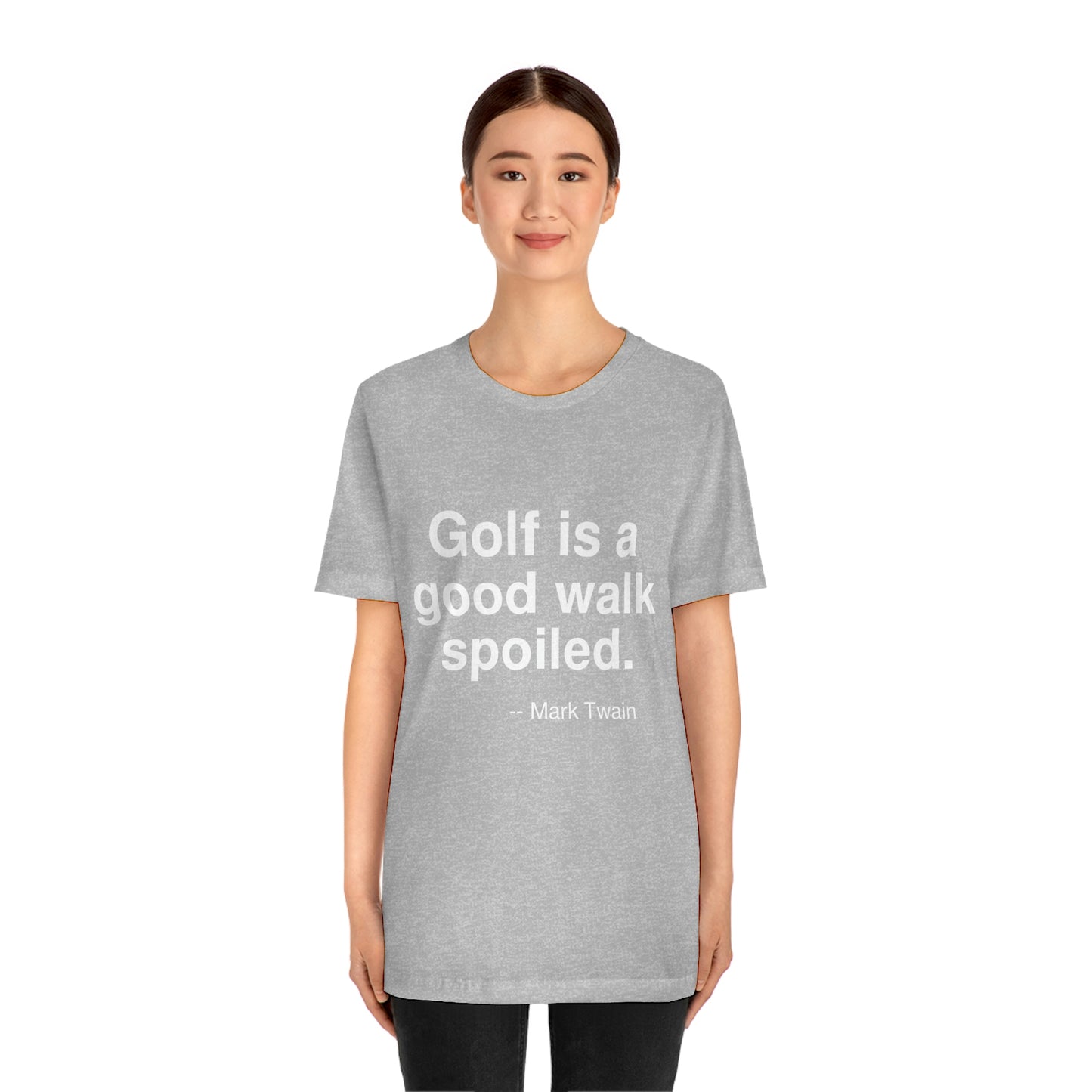 Twain Golf Aa adult t-shirt