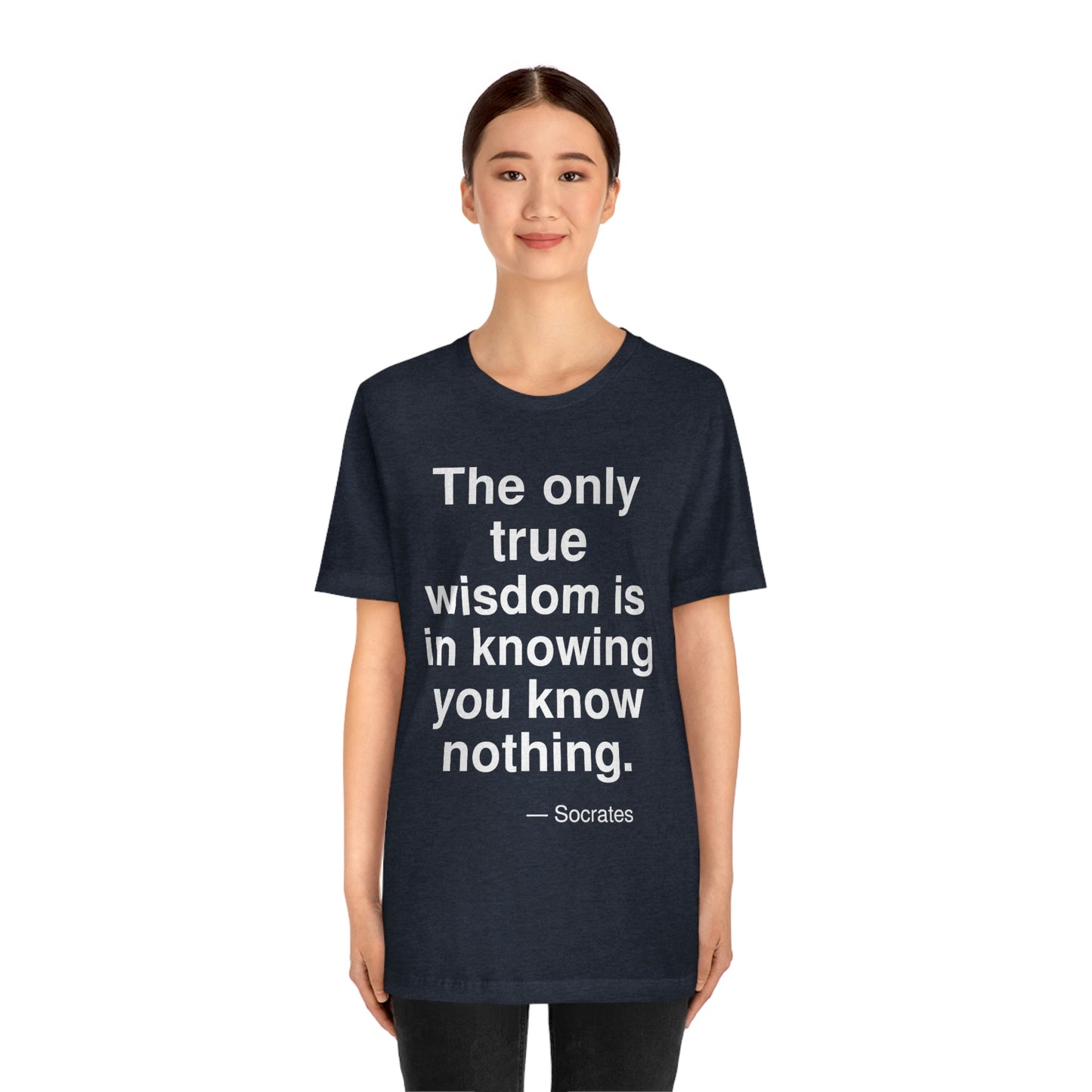 Socrates Wisdom Aa adult t-shirt