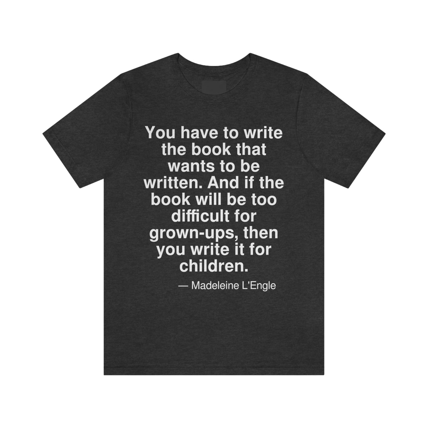 L'Engle Book Aa adult t-shirt