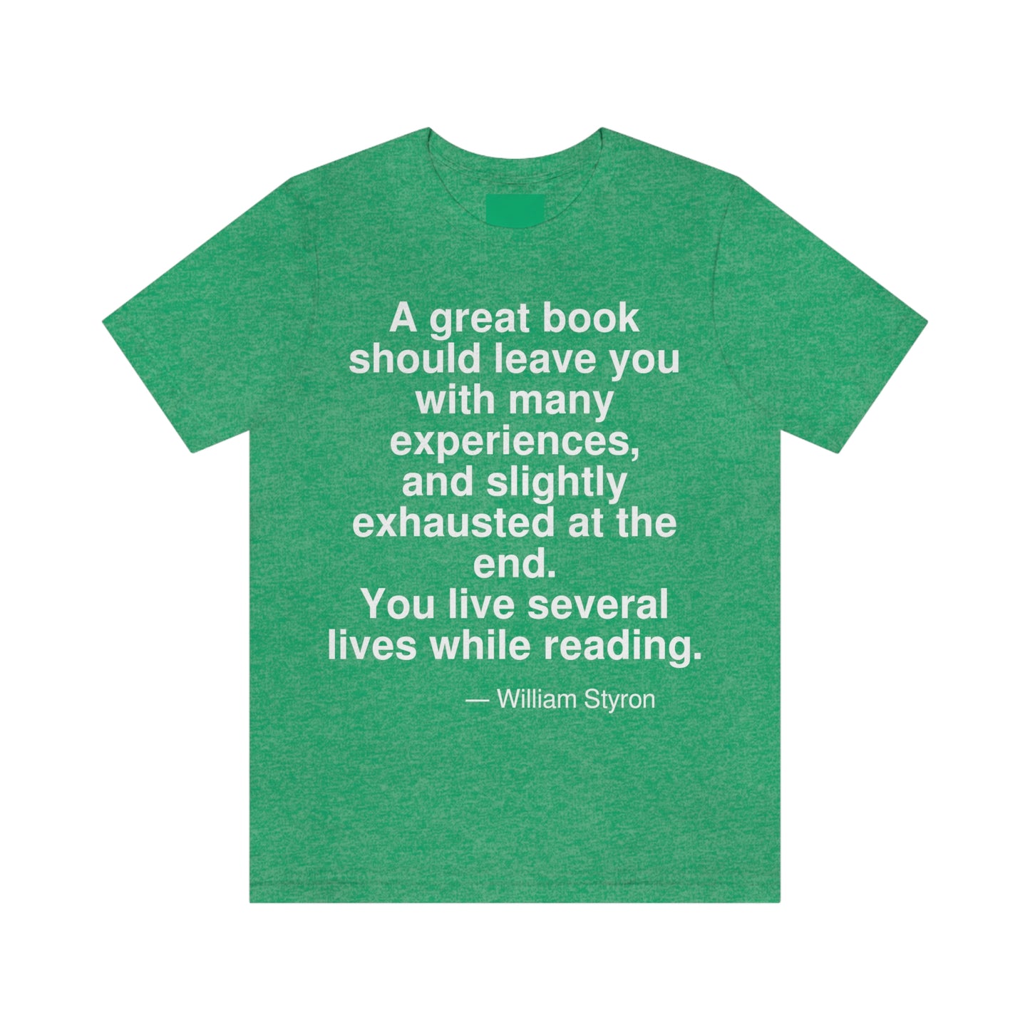 Styron Book Aa adult t-shirt