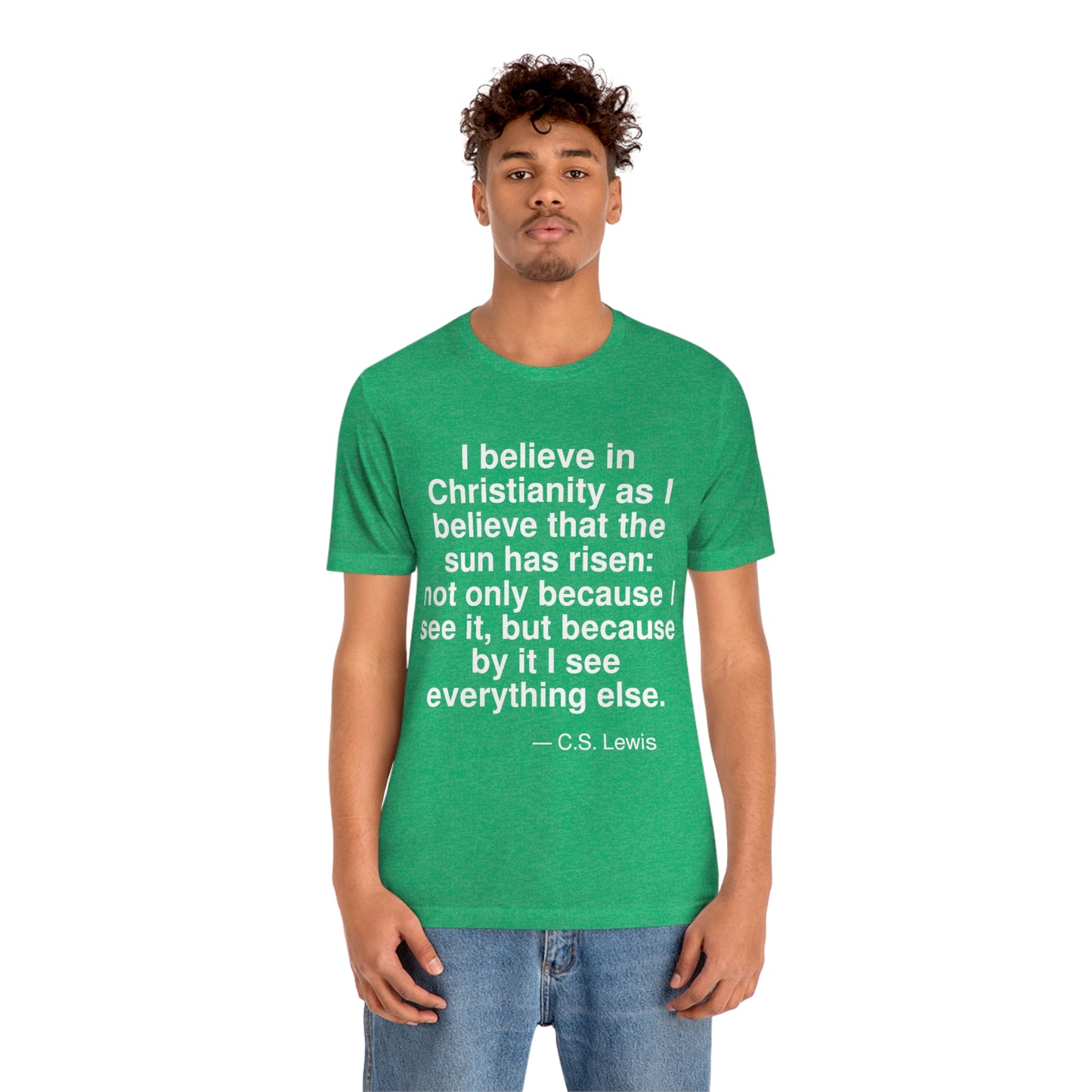 Lewis Believe Aa adult t-shirt