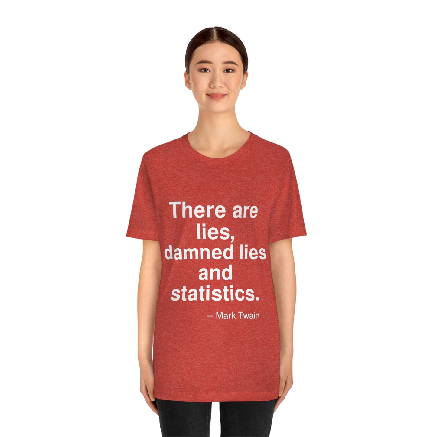 Twain Statistics Aa adult t-shirt