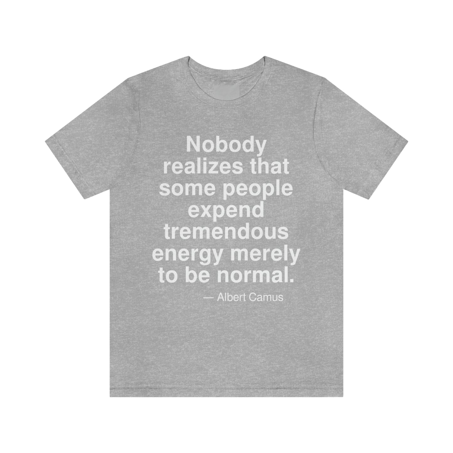 Camus Normal Aa adult t-shirt