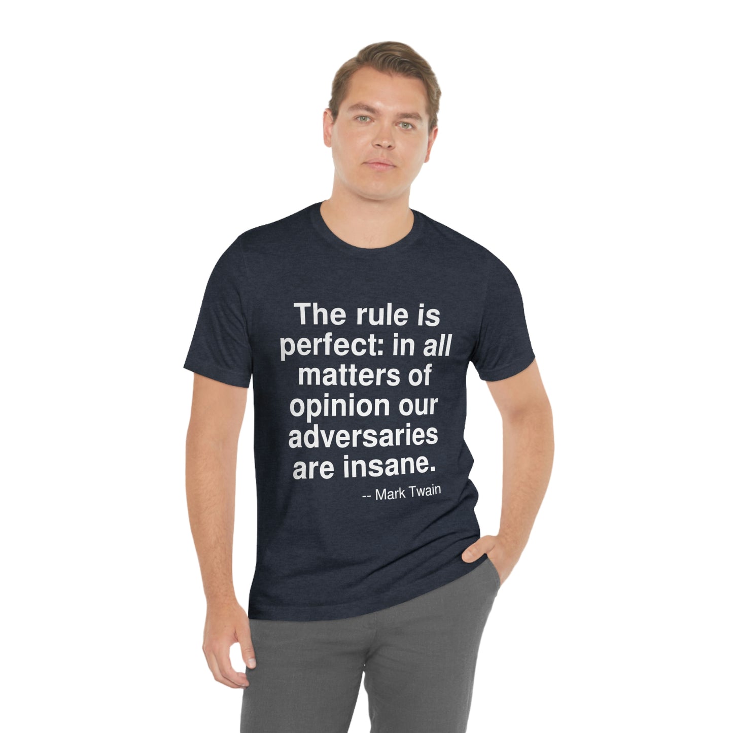 Twain Adversaries Aa adult t-shirt