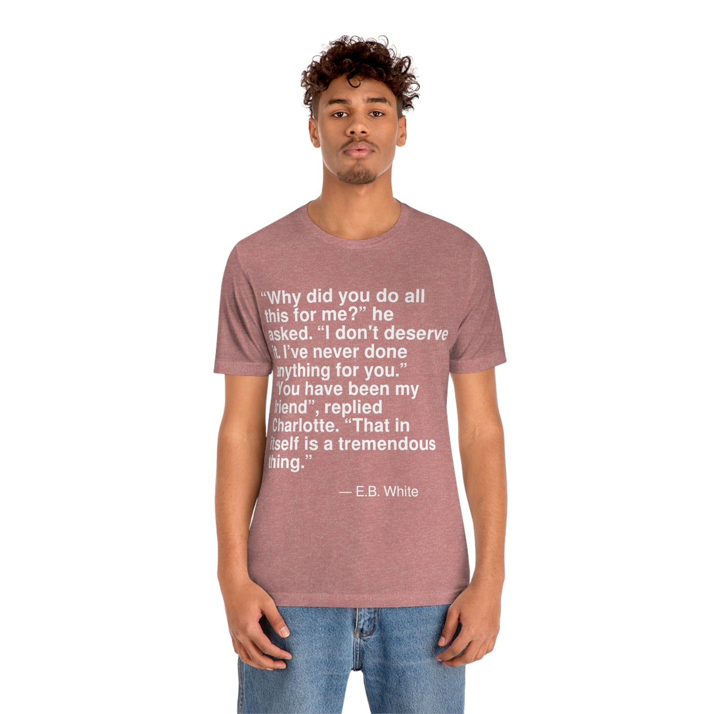 White Friend Aa adult t-shirt