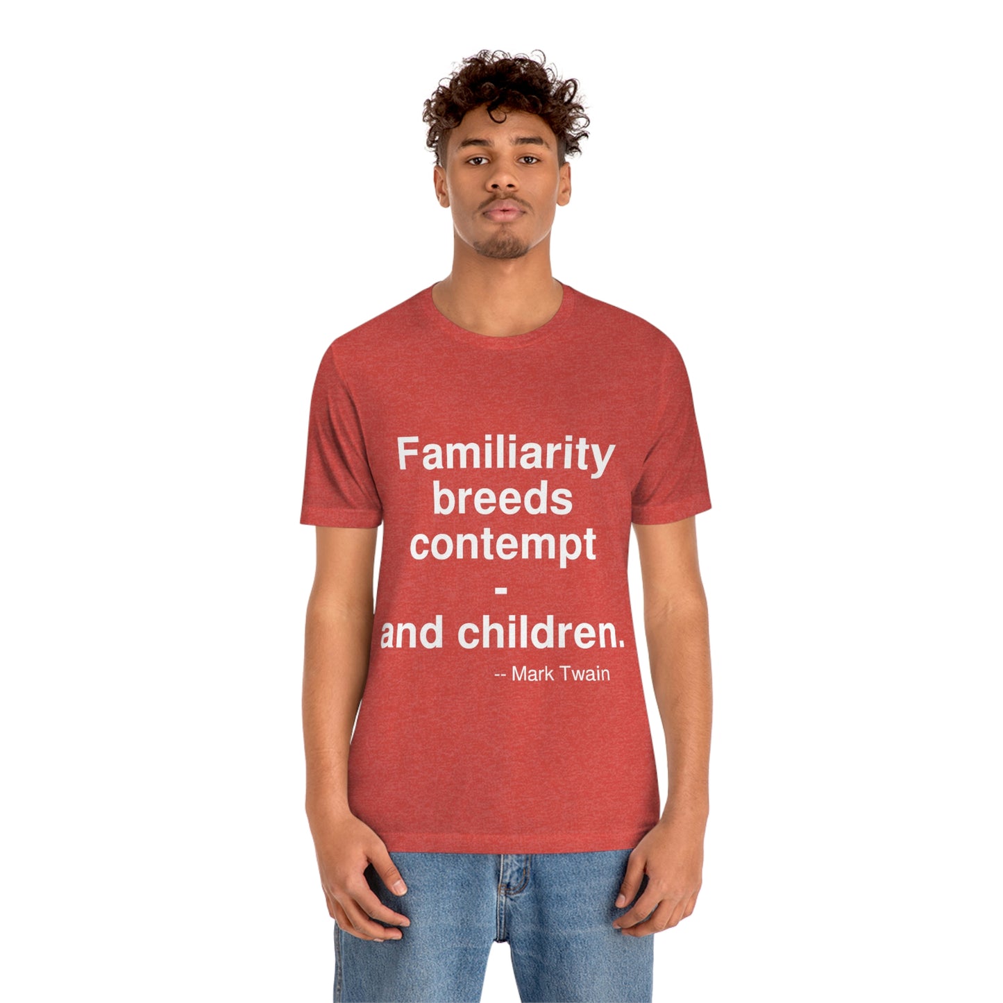 Twain Children Aa adult t-shirt