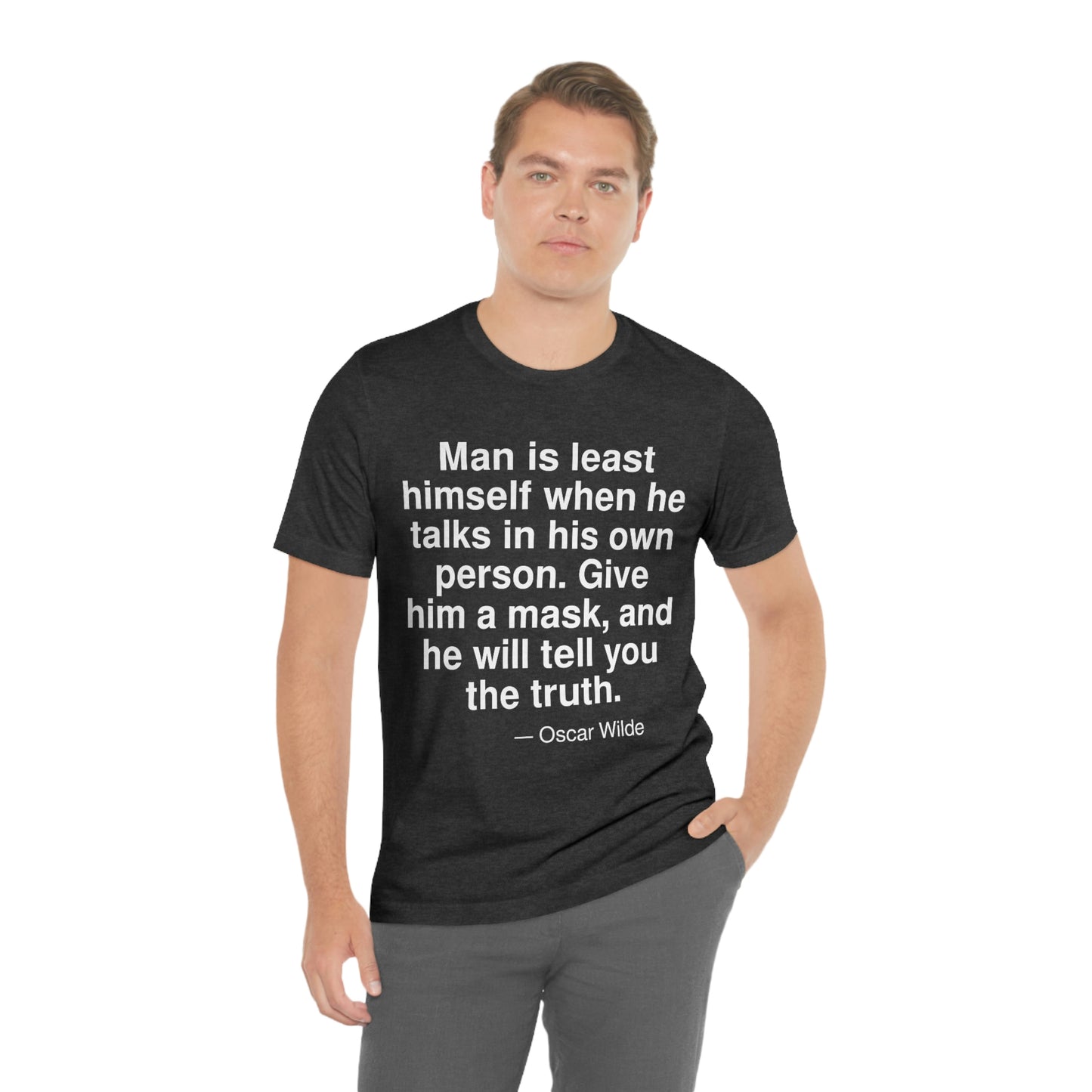 Wilde Man Aa adult t-shirt