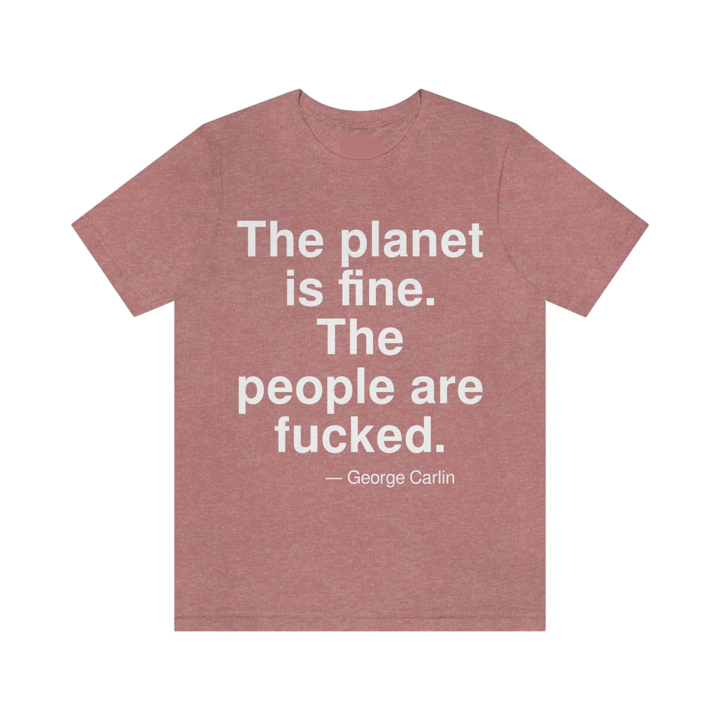 Carlin Planet Aa adult t-shirt