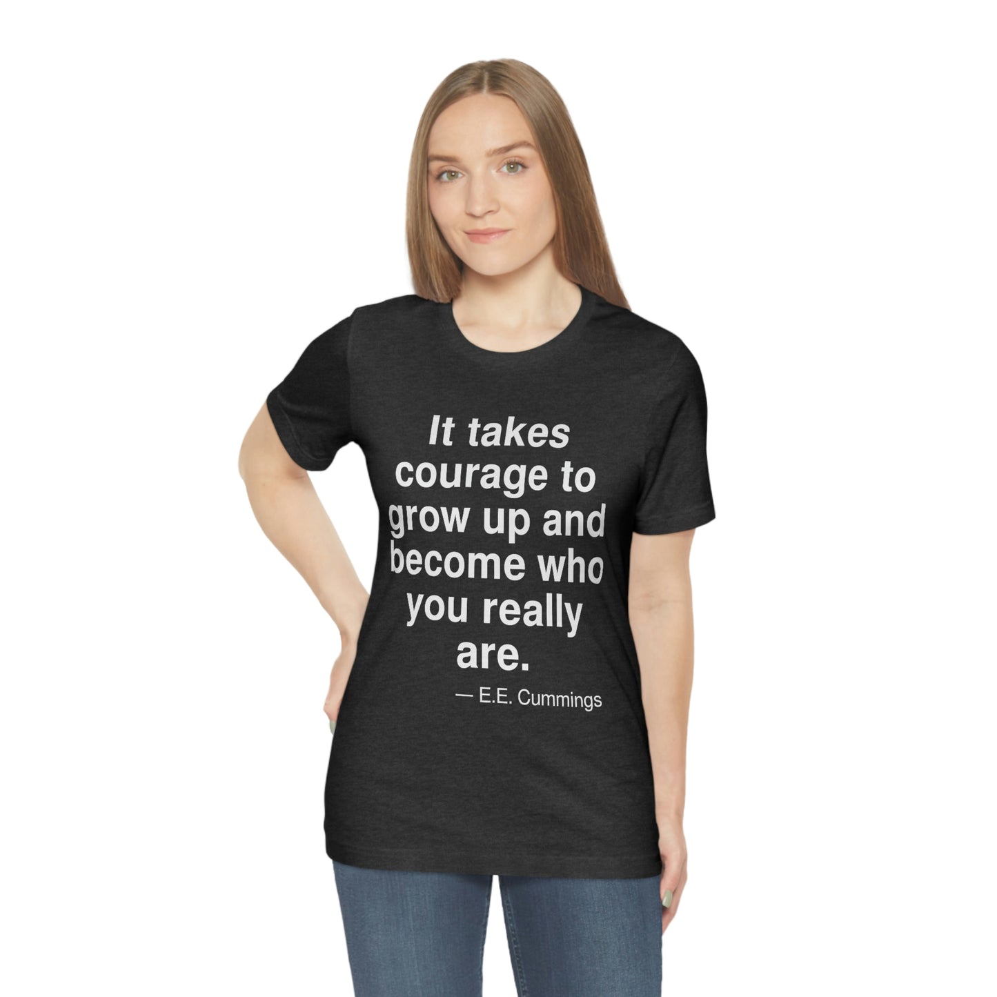 Cummings Courage Aa adult t-shirt