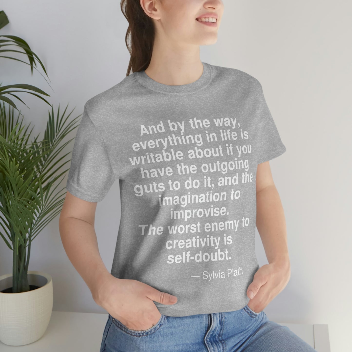 Plath Everything Aa adult t-shirt