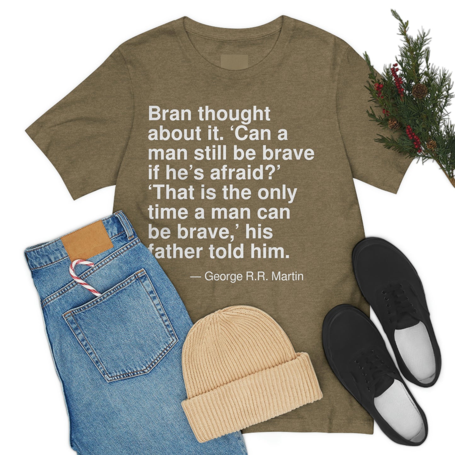 Martin Brave Aa adult t-shirt