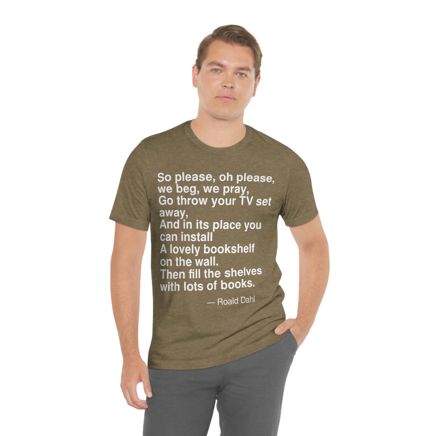 Dahl Please Aa adult t-shirt