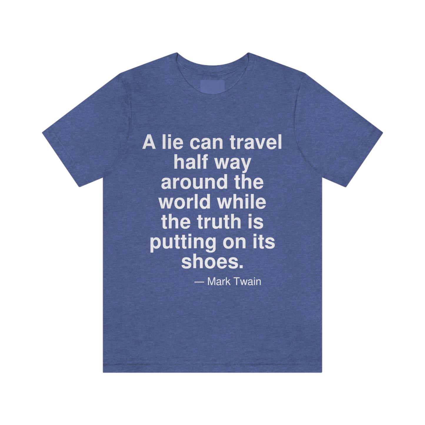 Twain Travel Aa adult t-shirt