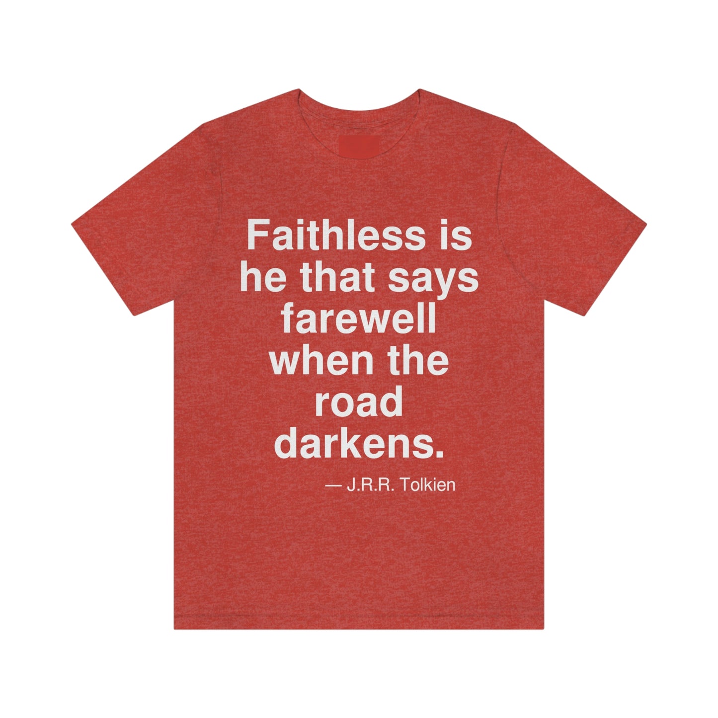 Tolkien Faithless Aa adult t-shirt