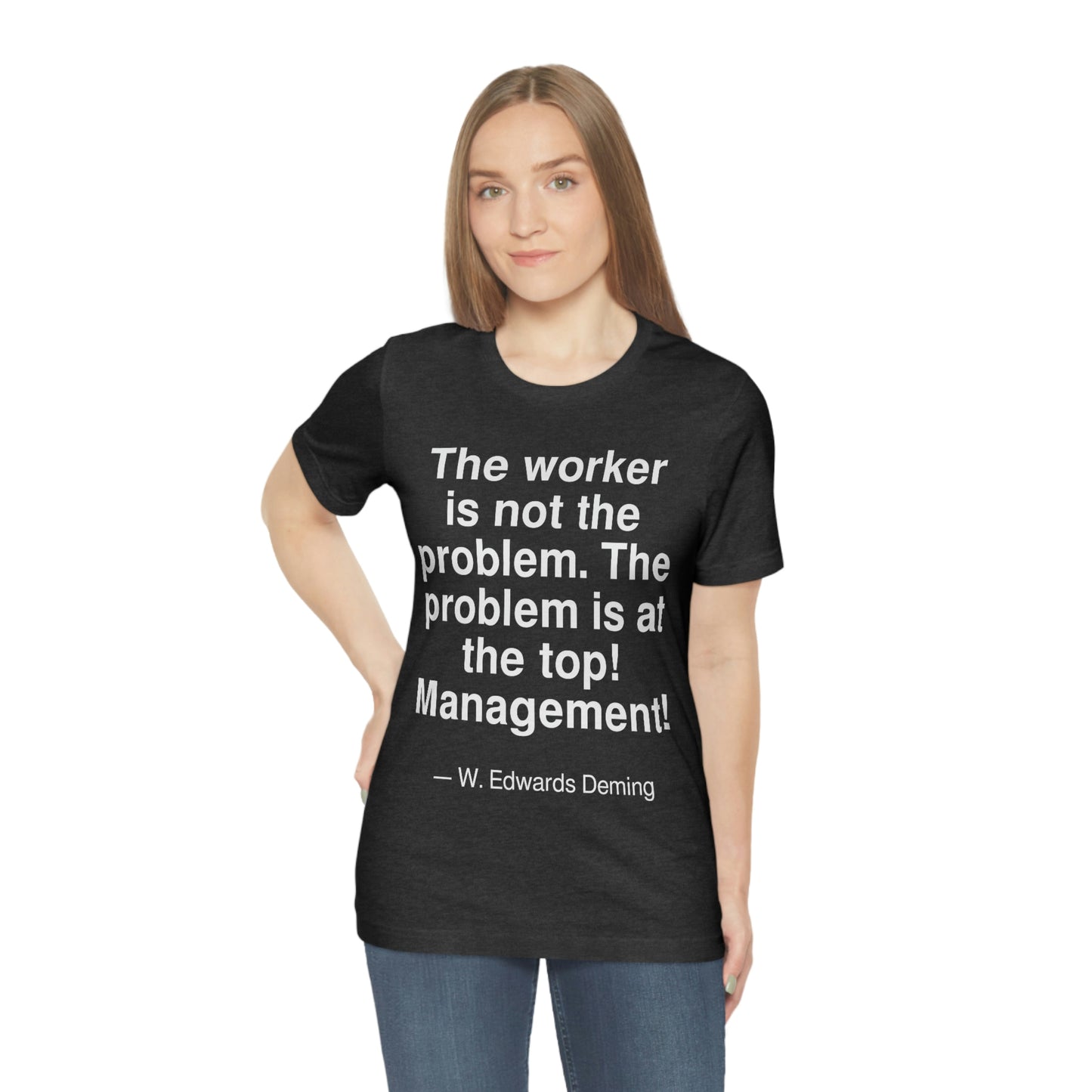 Deming Problem Aa adult t-shirt