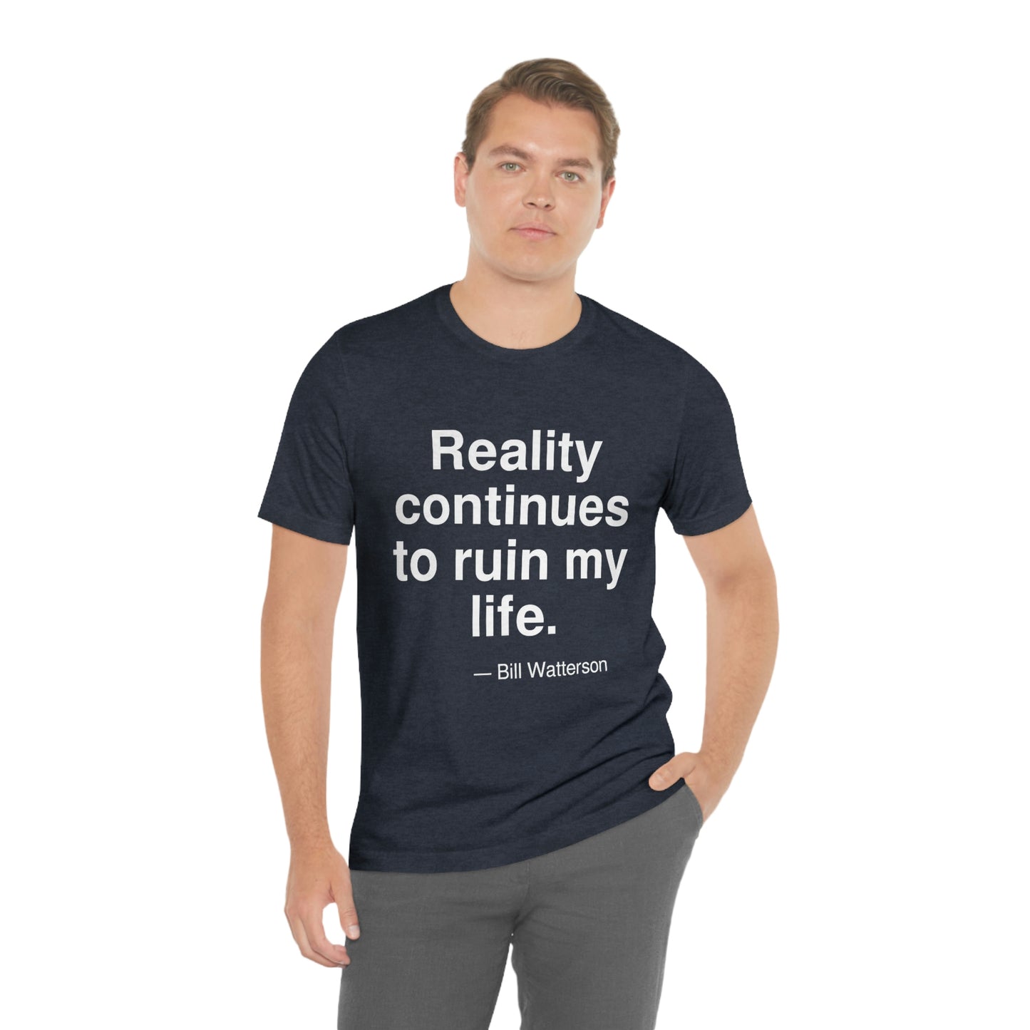 Watterson Reality Aa adult t-shirt