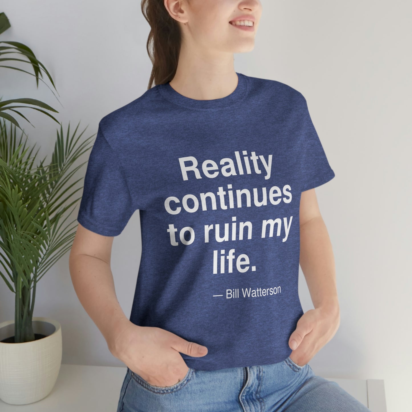 Watterson Reality Aa adult t-shirt