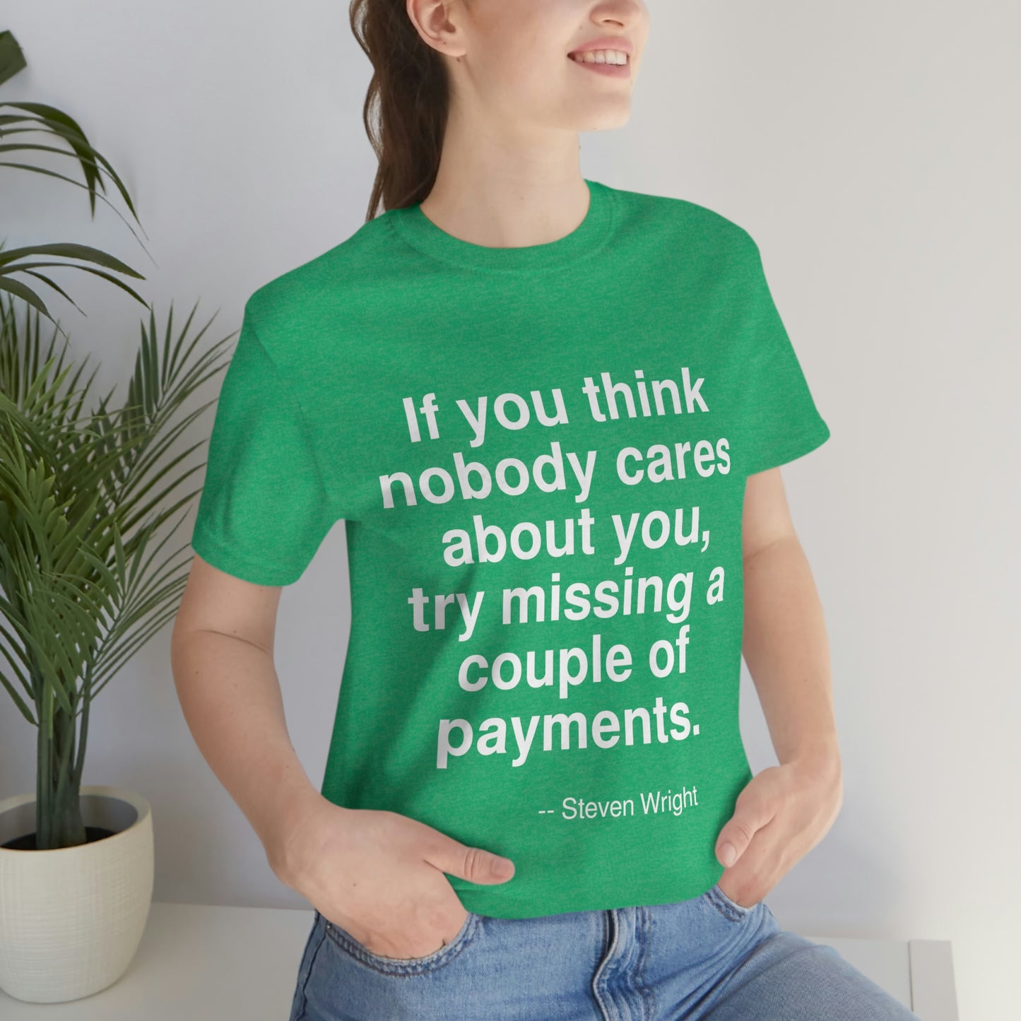 Wright Payments Aa adult t-shirt