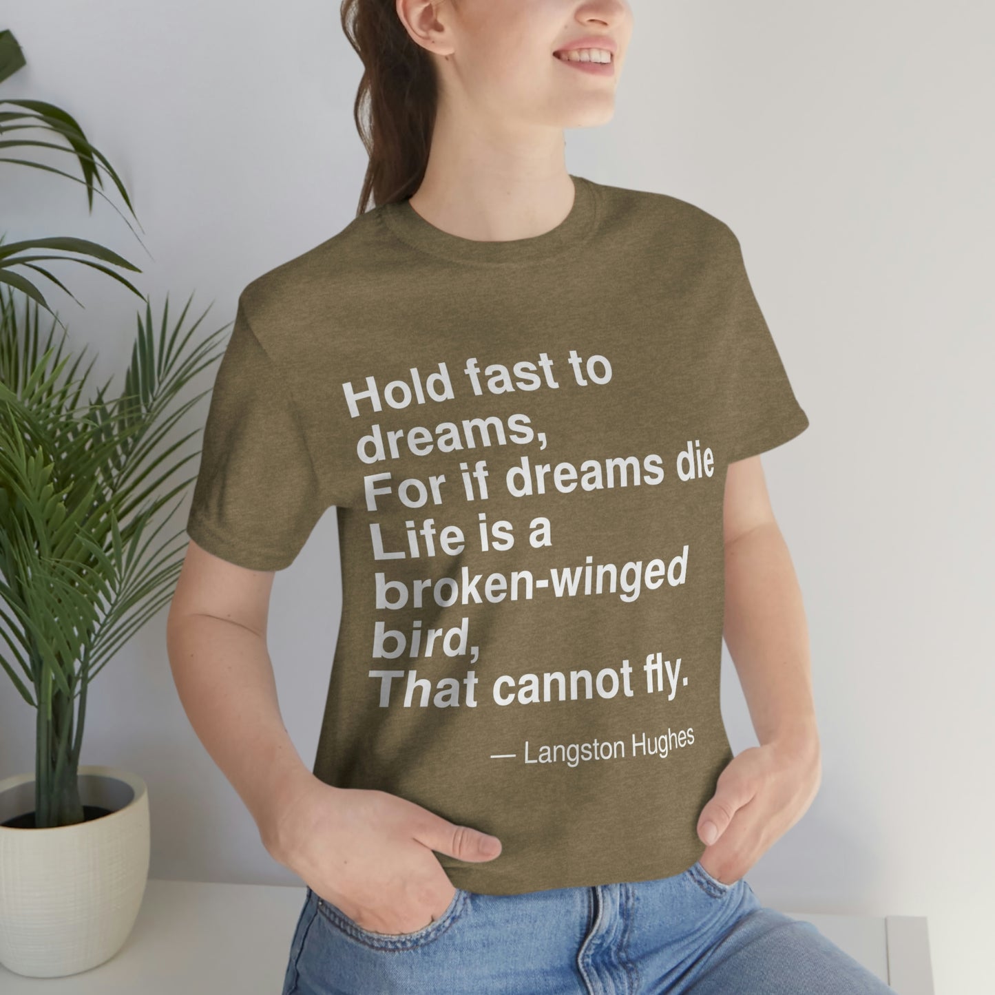 Hughes Dreams Aa adult t-shirt