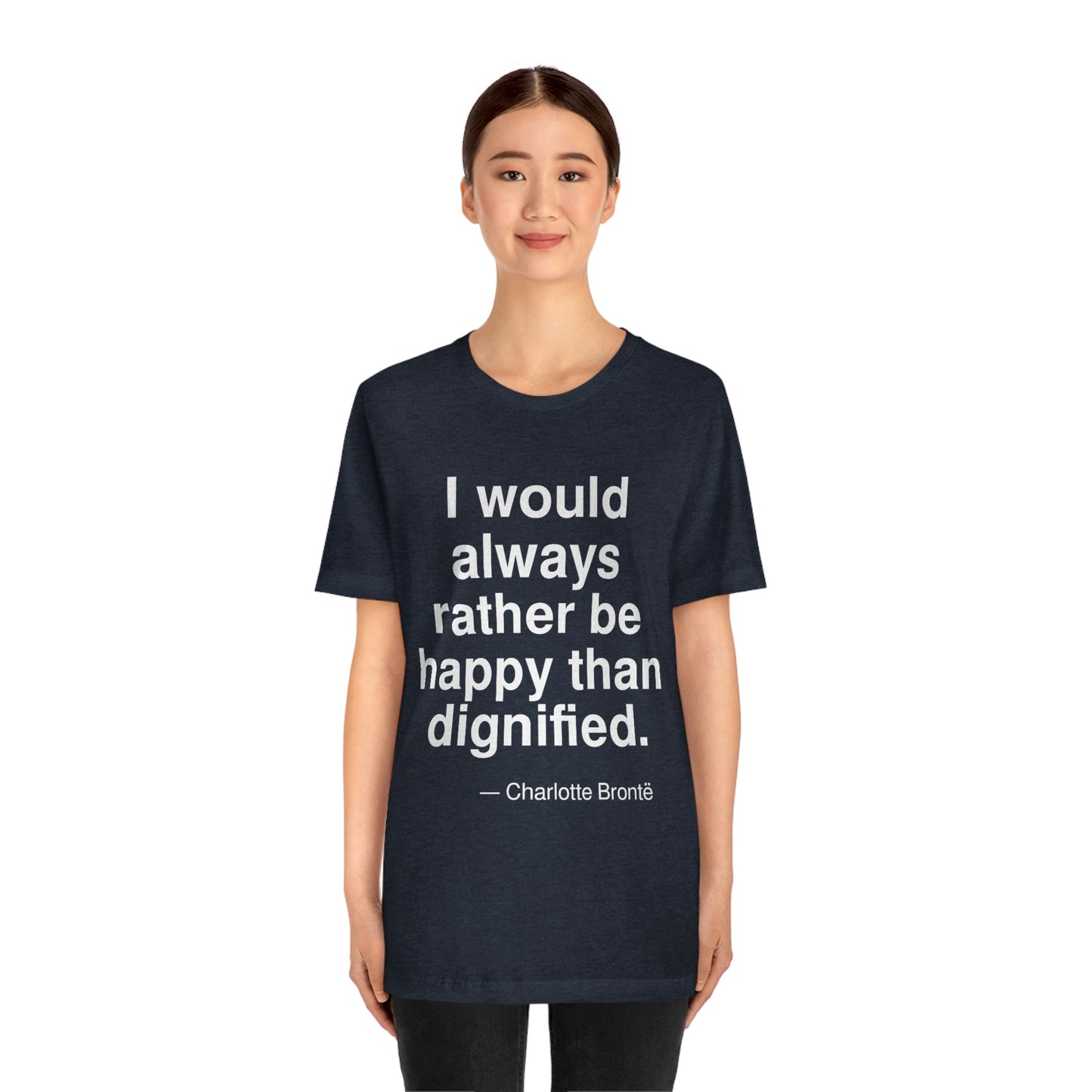 Bronte Happy Aa adult t-shirt