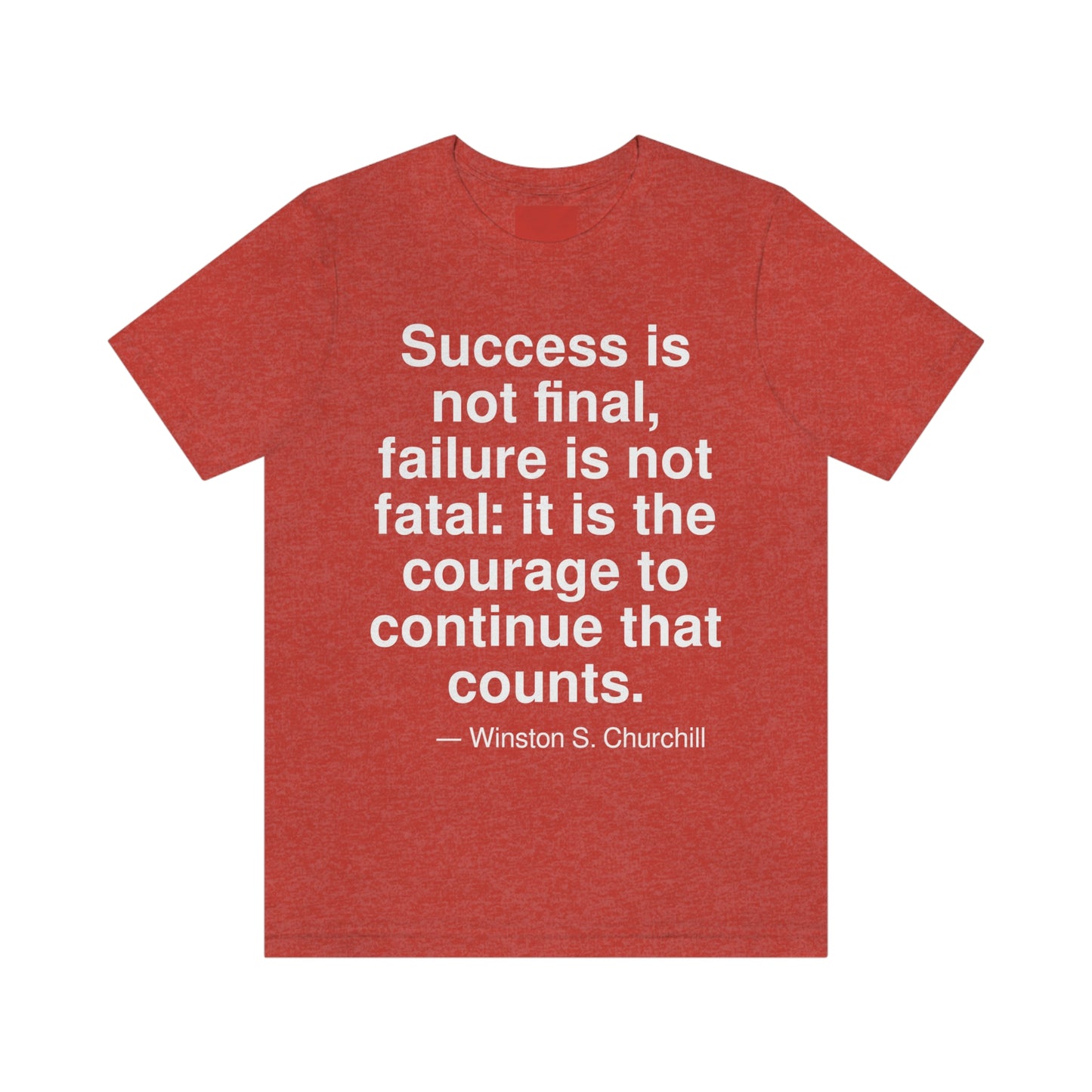 Churchill Success Aa adult t-shirt