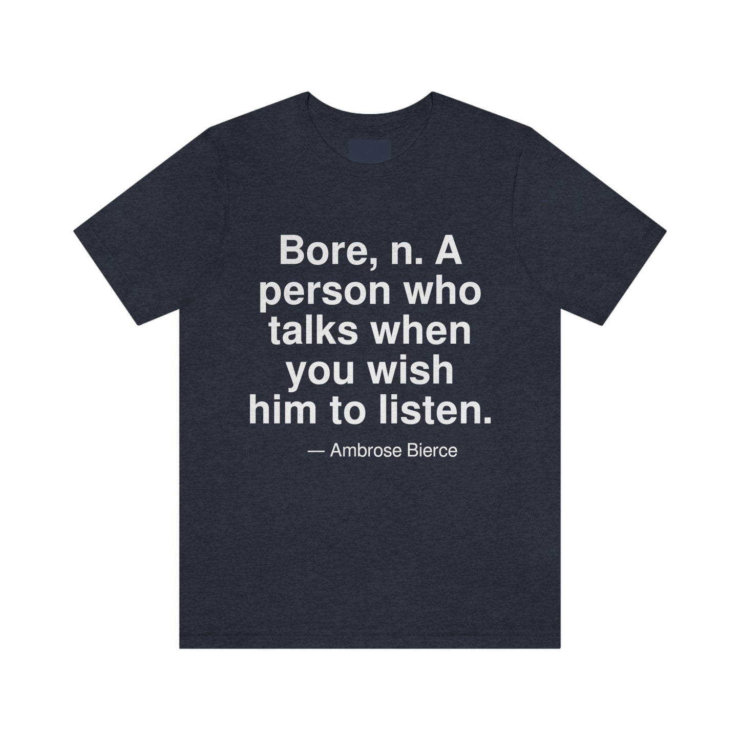 Bierce Bore Aa adult t-shirt