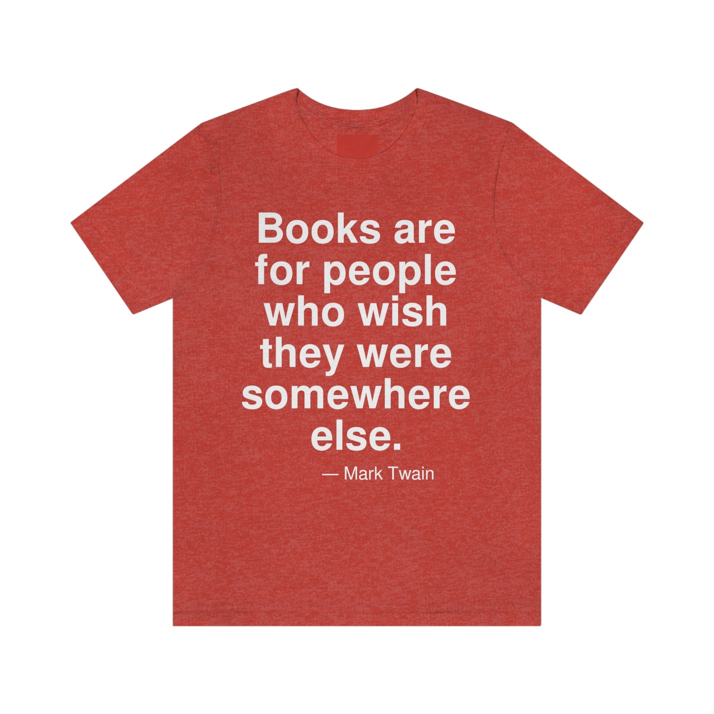 Twain Books Aa adult t-shirt