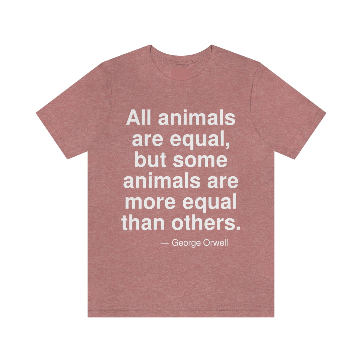 Orwell Animals Aa adult t-shirt