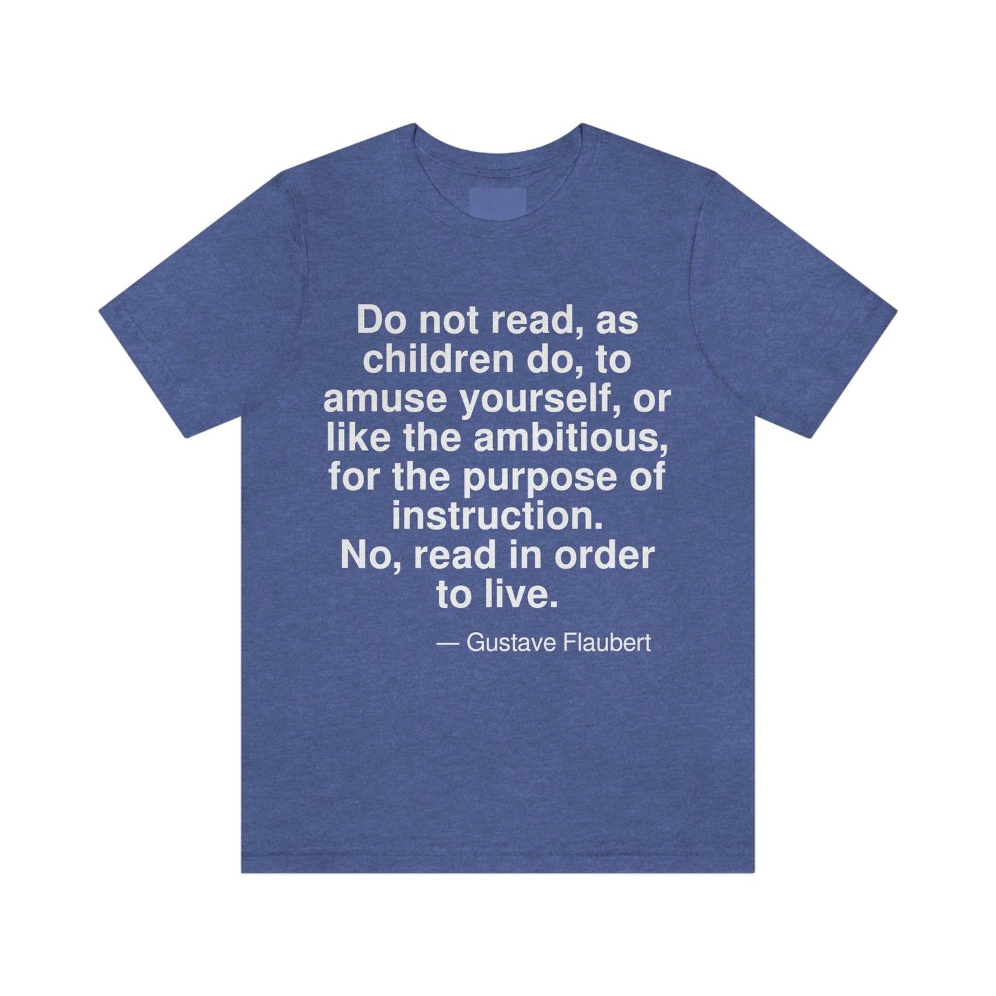 Flaubert Read Aa adult t-shirt