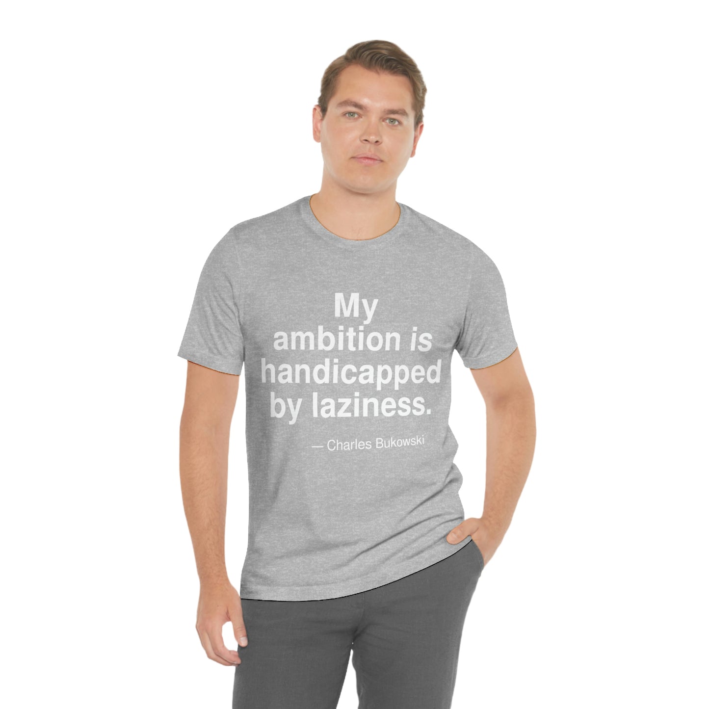 Bukowski Ambition Aa adult t-shirt