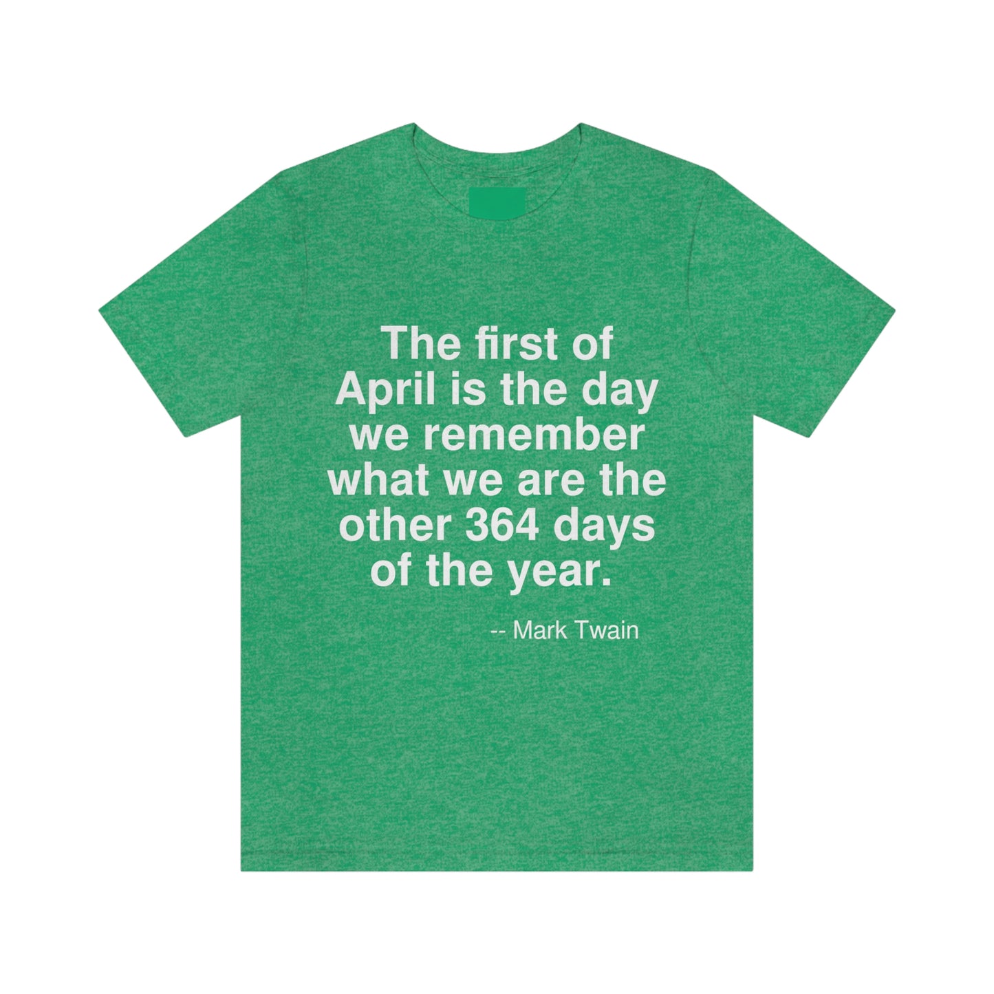 Twain April Aa adult t-shirt