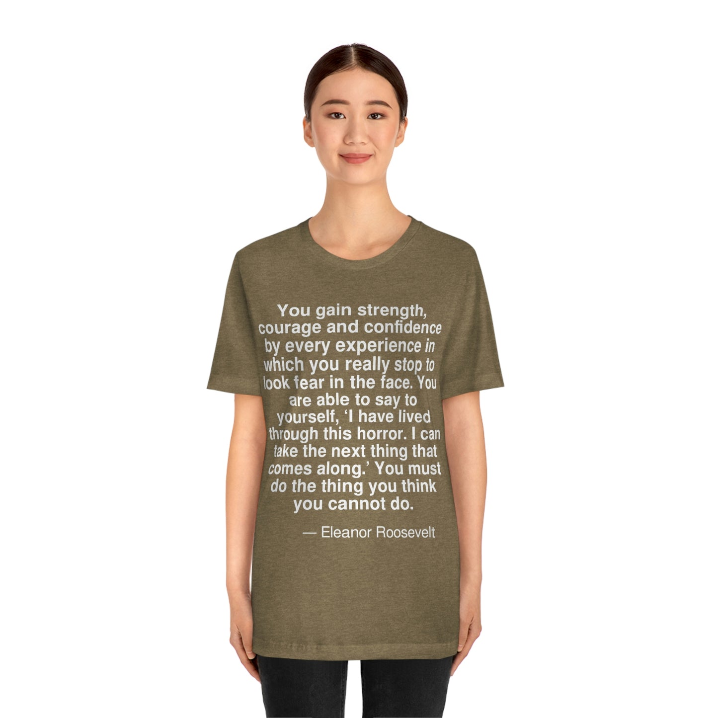 Roosevelt Experience Aa adult t-shirt