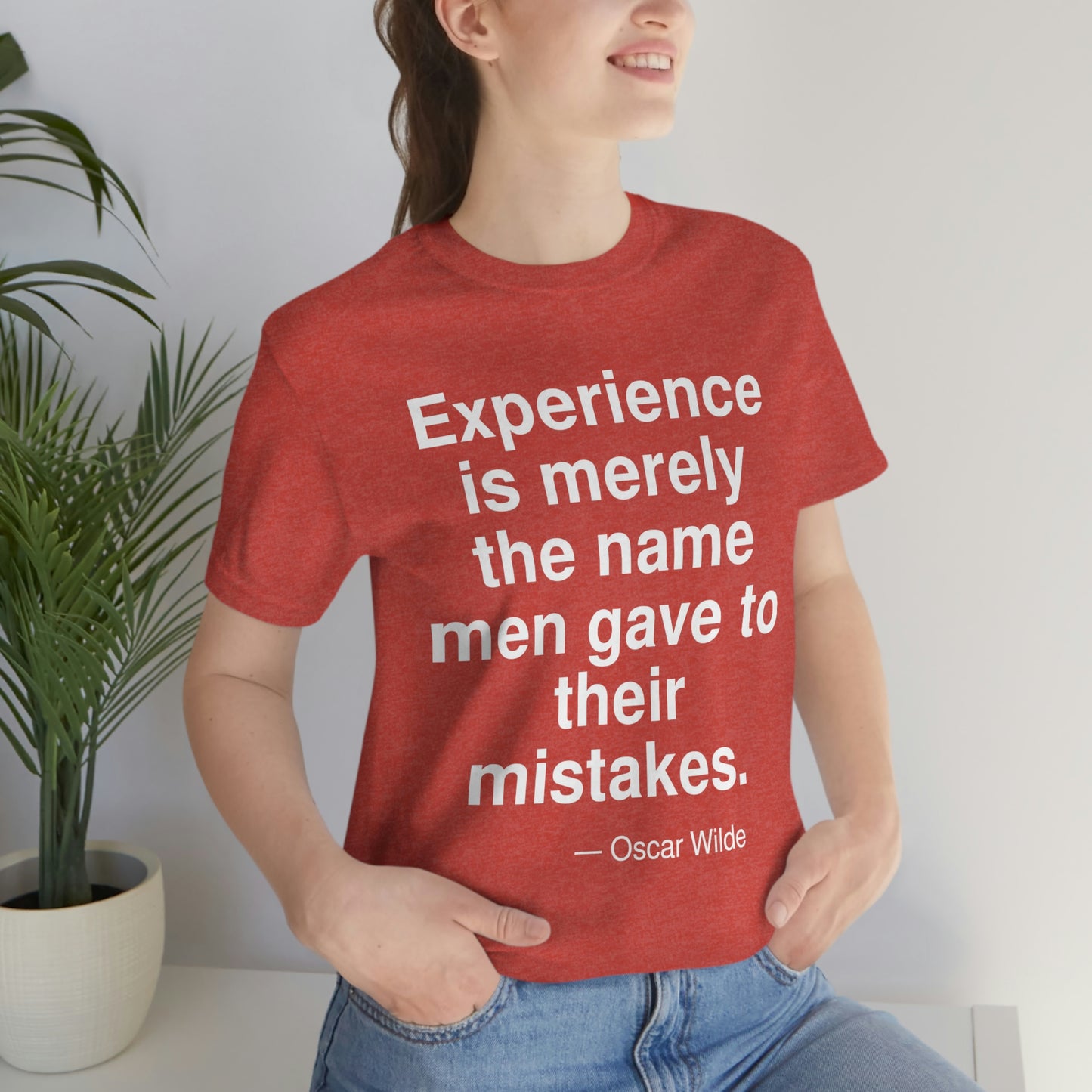 Wilde Mistakes Aa adult t-shirt