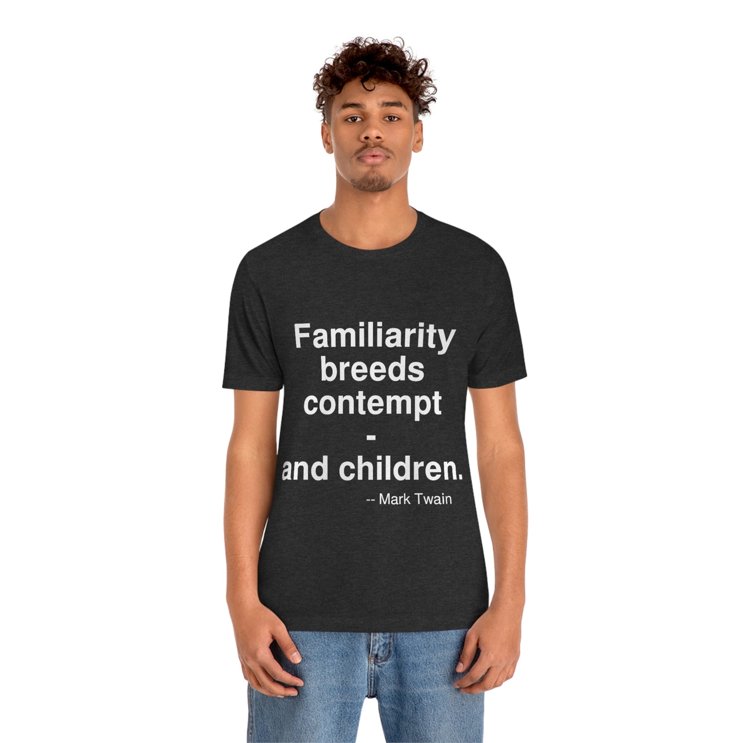 Twain Children Aa adult t-shirt