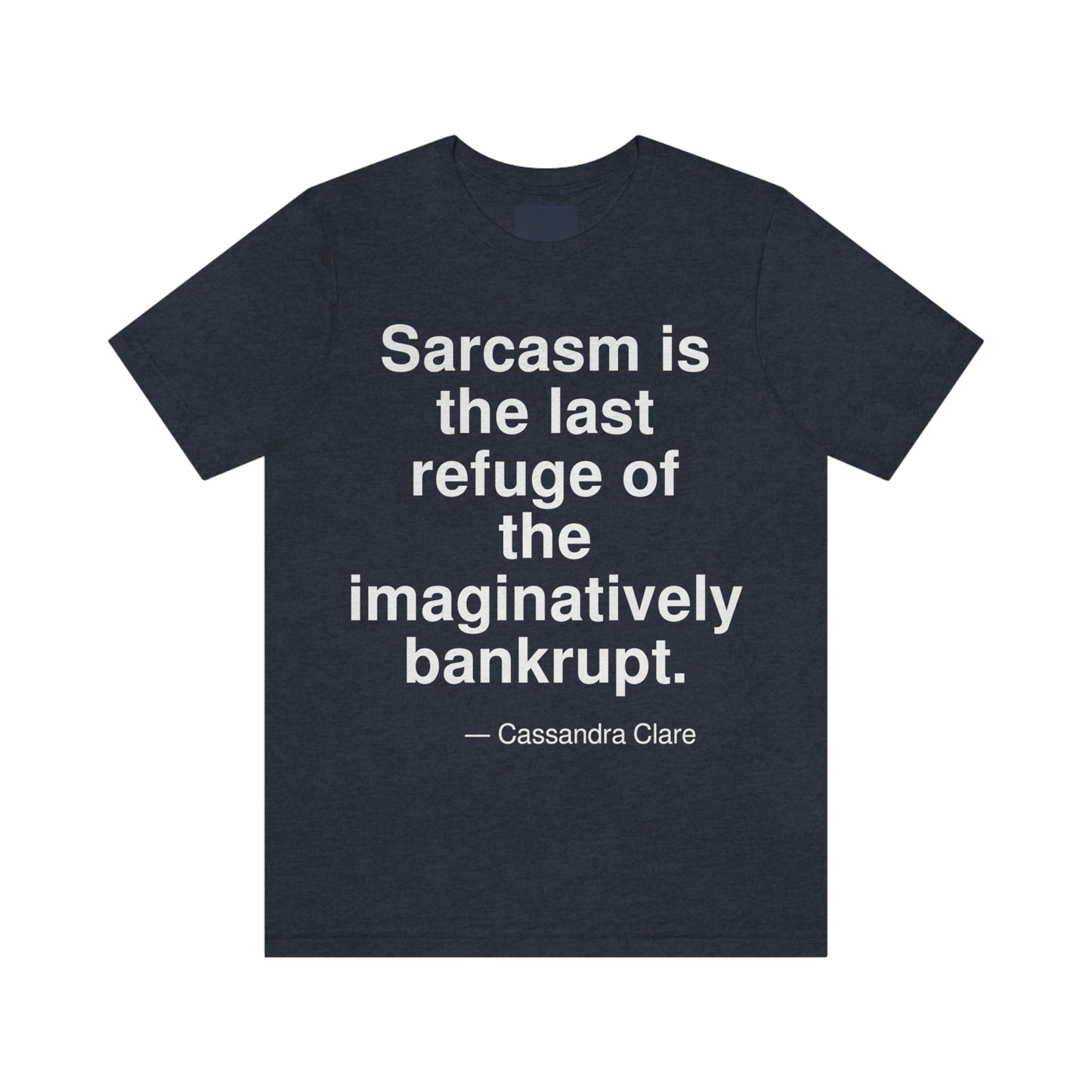 Clare Sarcasm Aa adult t-shirt