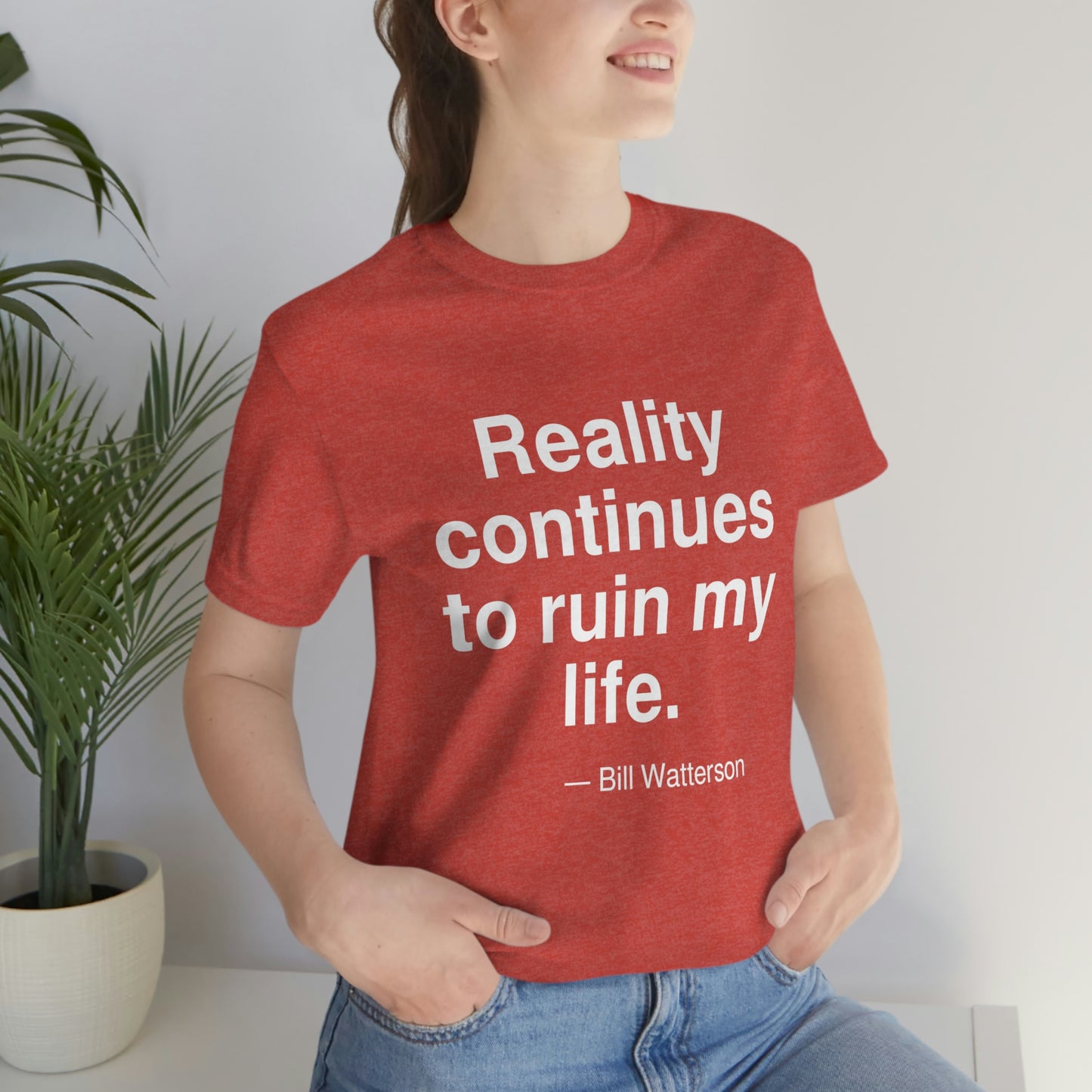 Watterson Reality Aa adult t-shirt