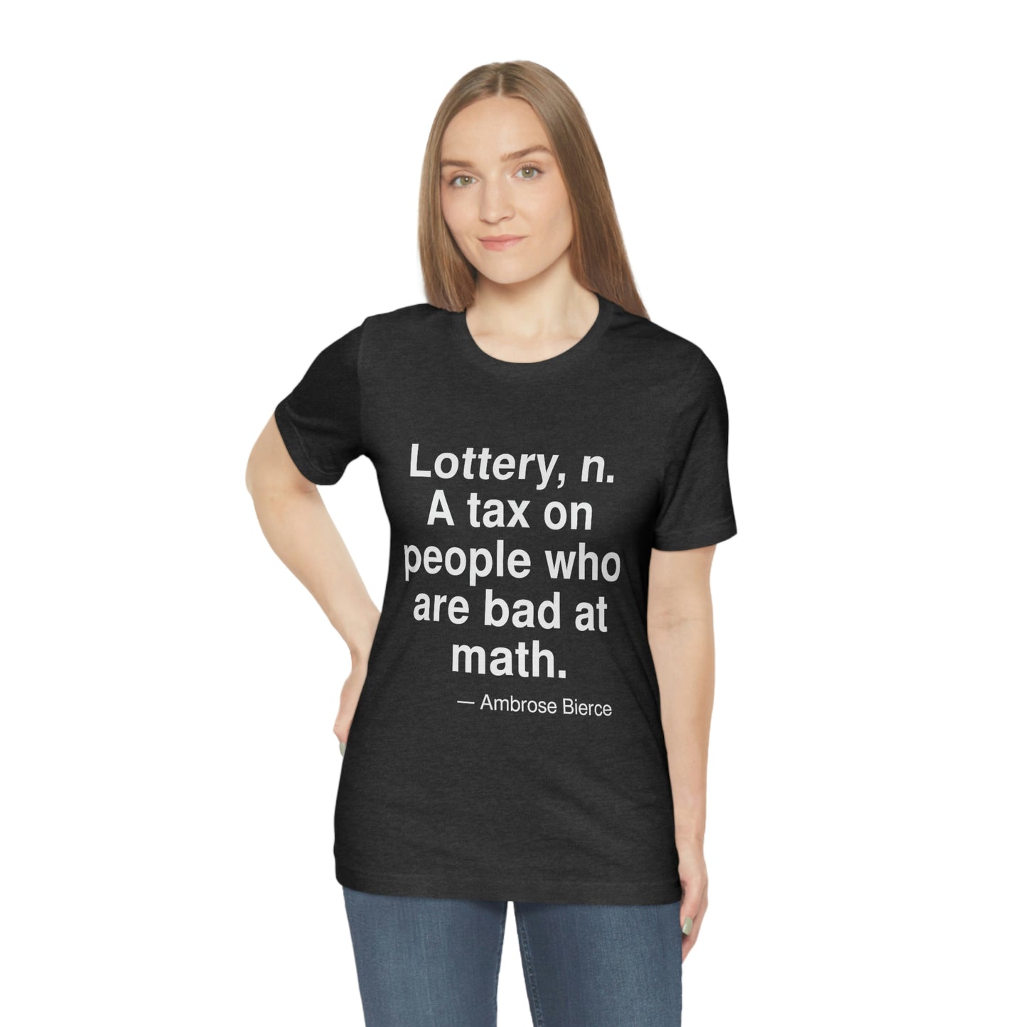 Bierce Lottery Aa adult t-shirt