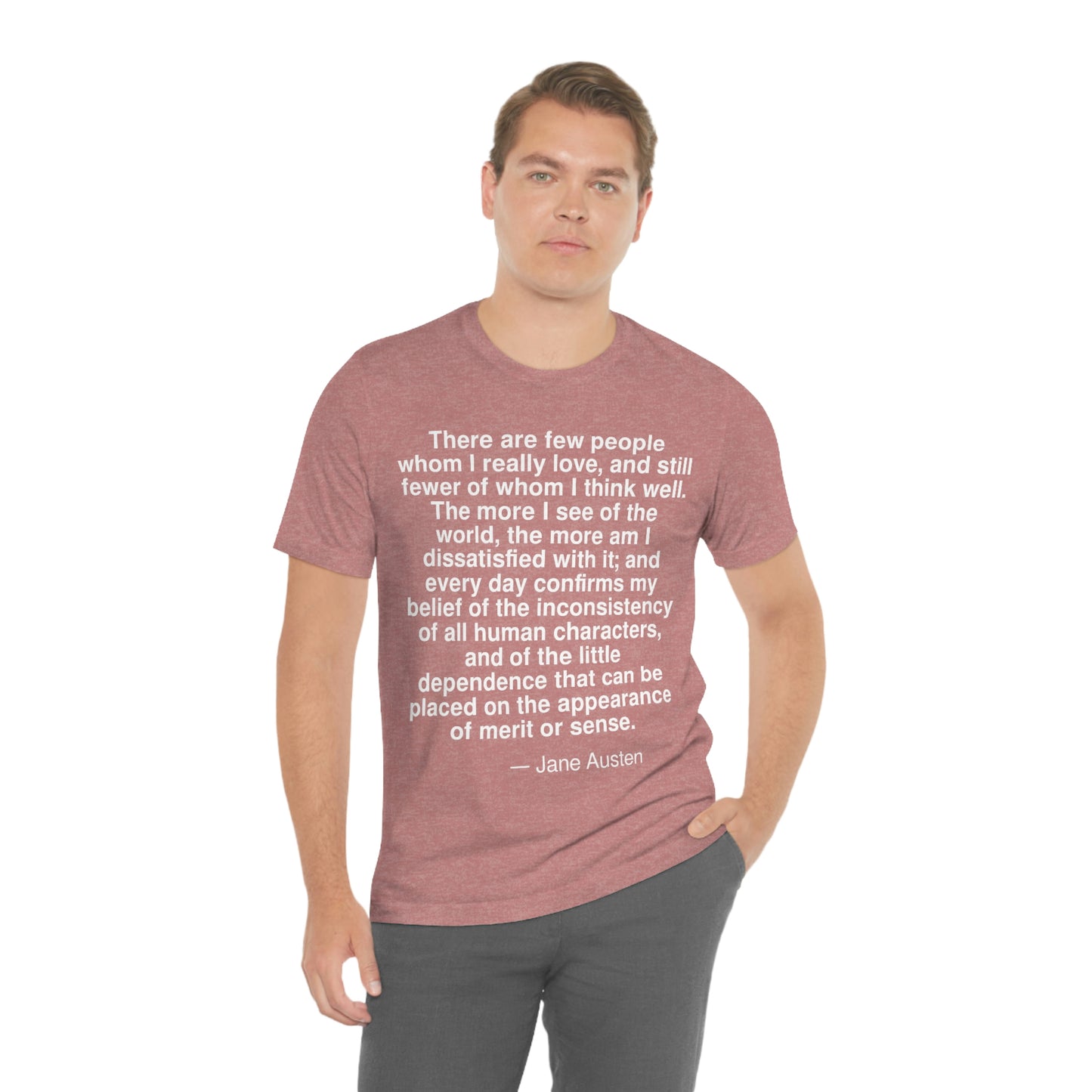 Austen Think Aa adult t-shirt