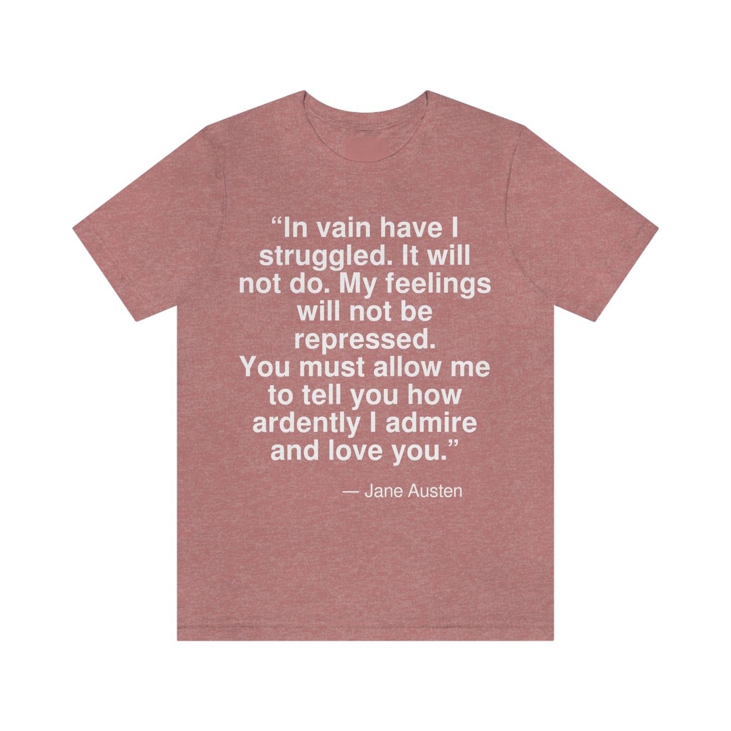 Austen Love Aa adult t-shirt