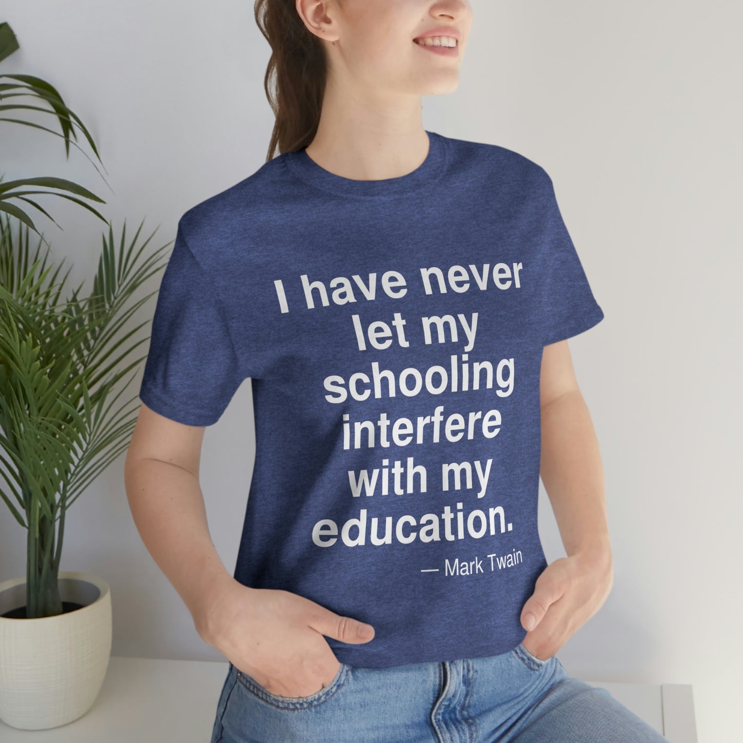 Twain Education Aa adult t-shirt