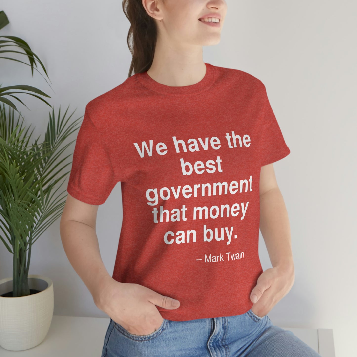 Twain Government Aa adult t-shirt