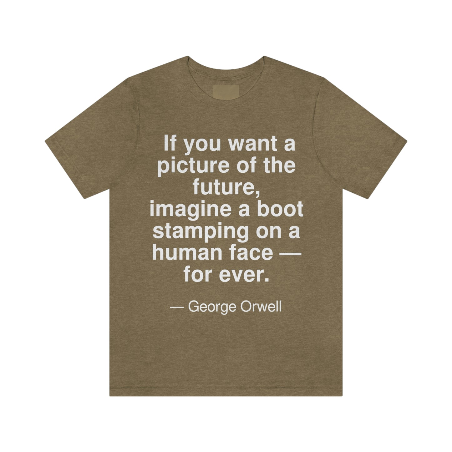 Orwell Boot Aa adult t-shirt