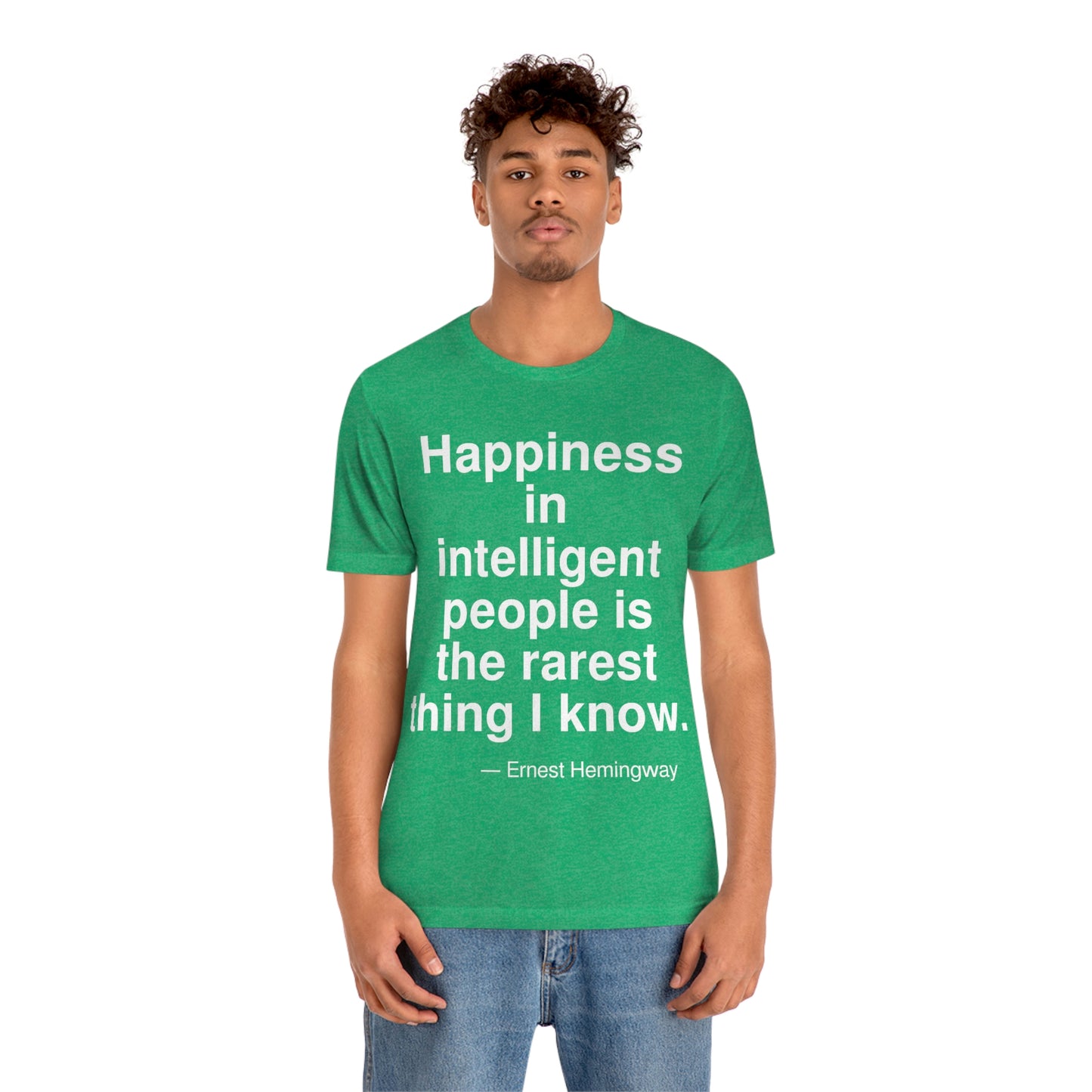 Hemingway Happiness Aa adult t-shirt