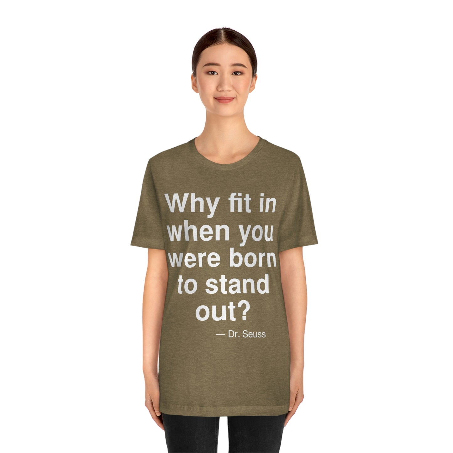 Seuss Stand Aa adult t-shirt