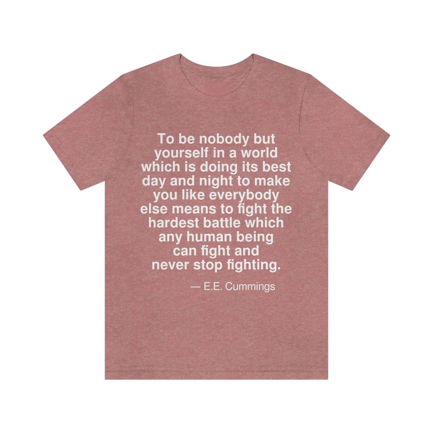 Cummings Fight Aa adult t-shirt