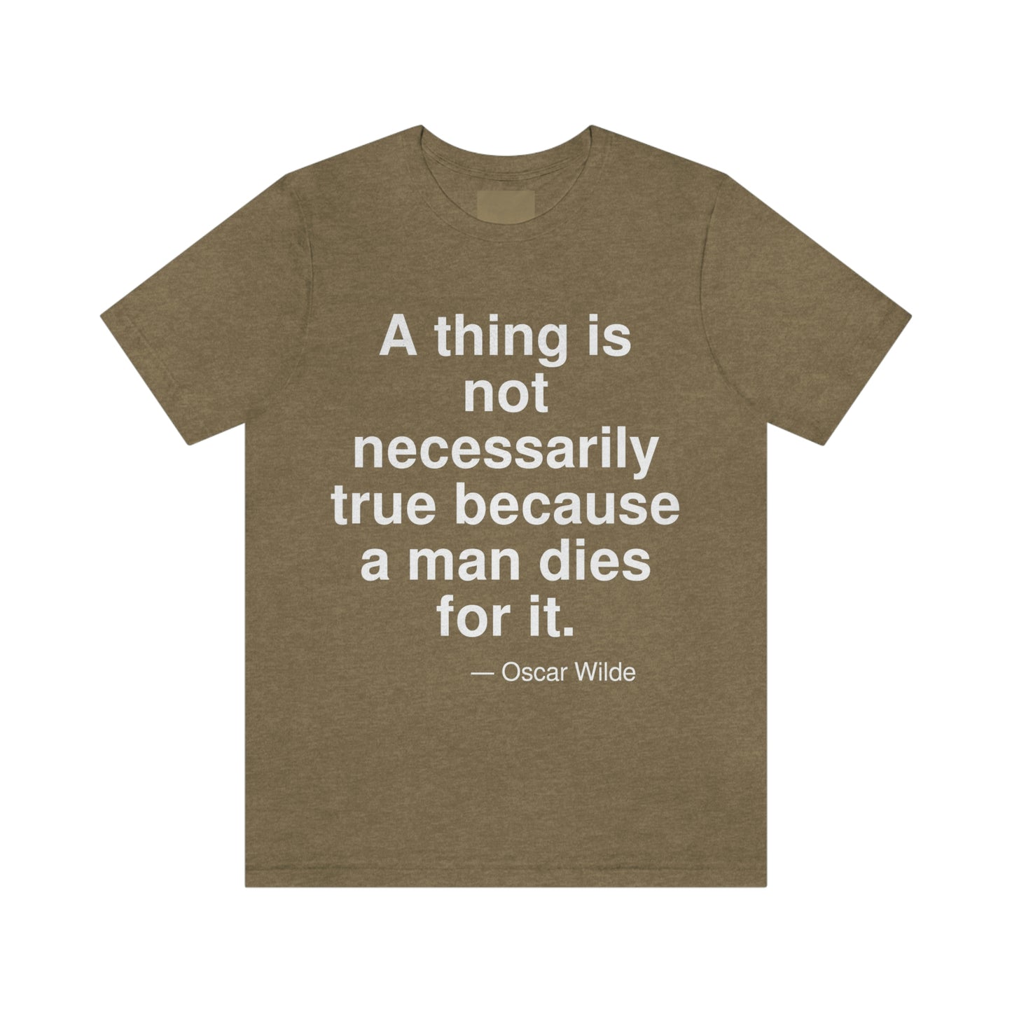 Wilde True Aa adult t-shirt